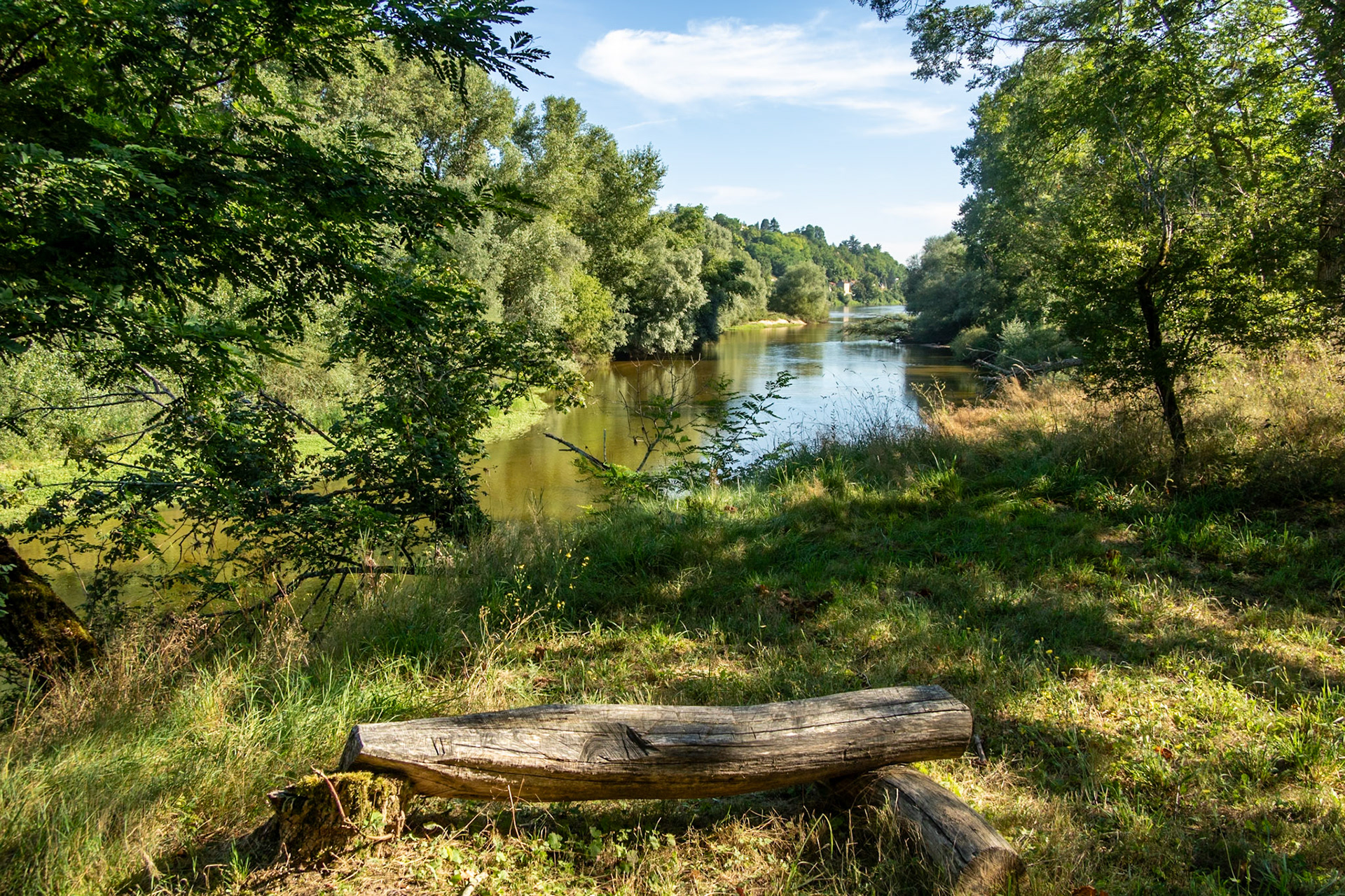 Berges de la Loire en aval de Nevers