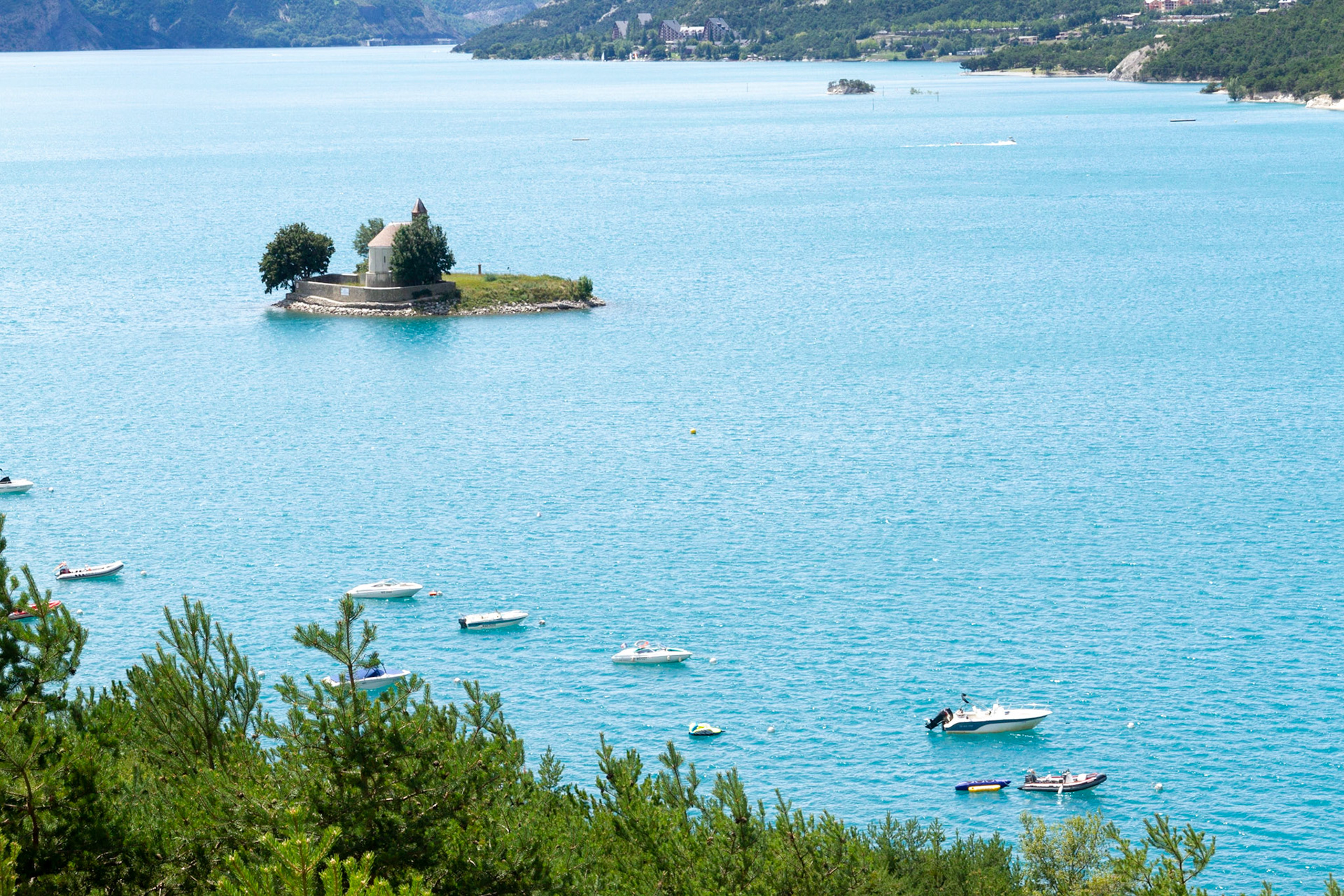 Le lac de Serre-Ponçon