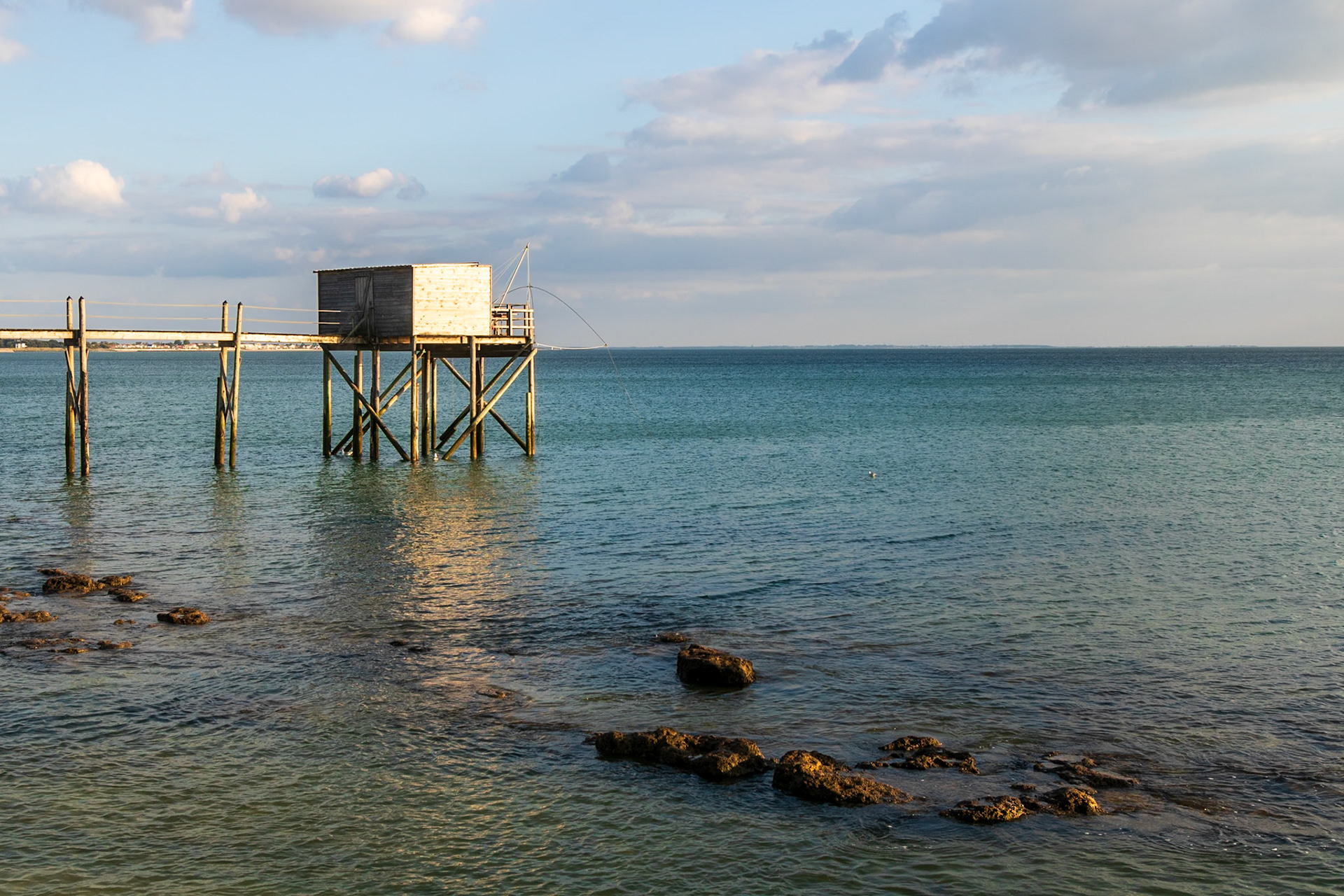Carrelets de la Manon à Angoulins