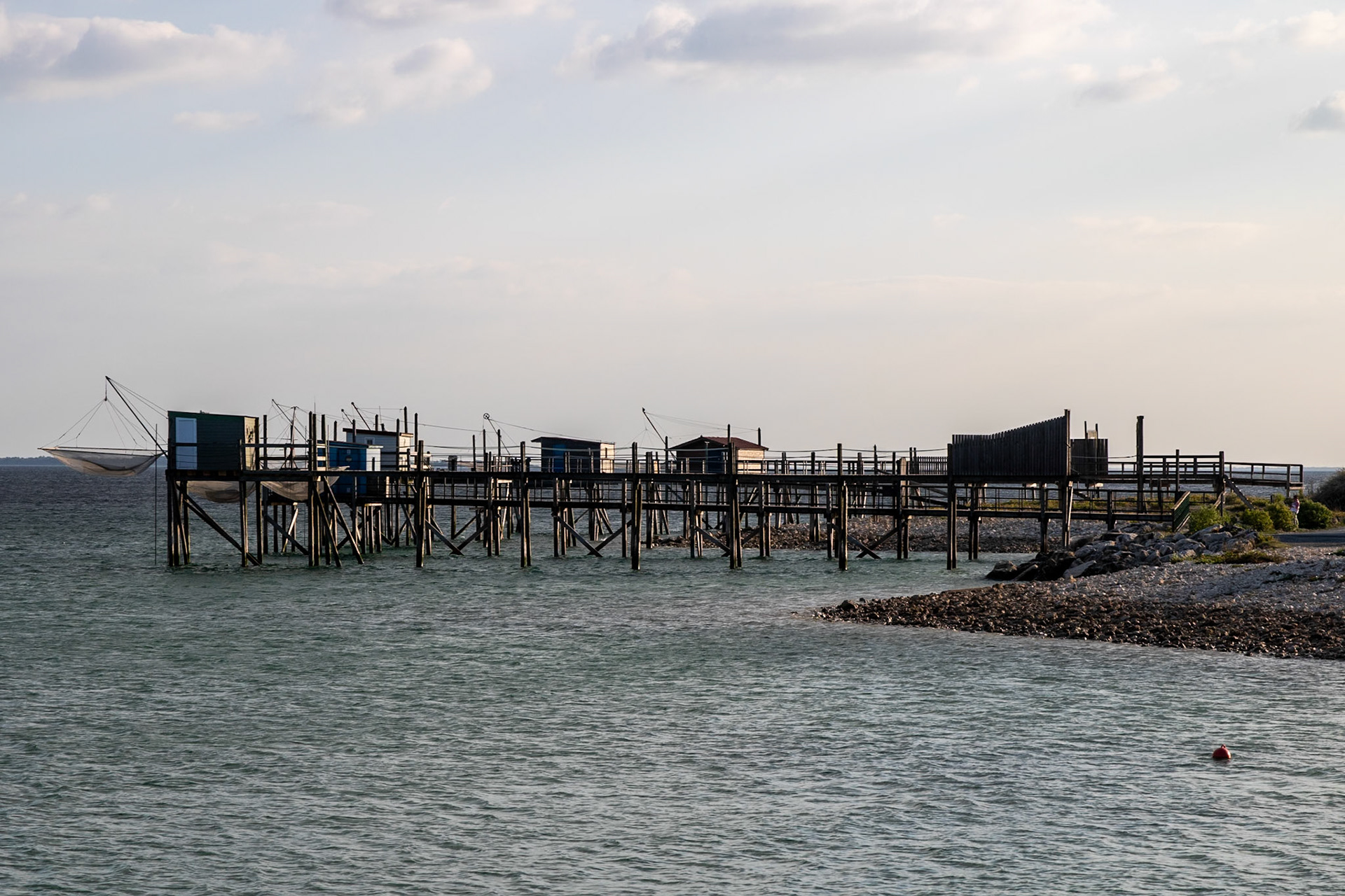Carrelets de la Platerre à Angoulins