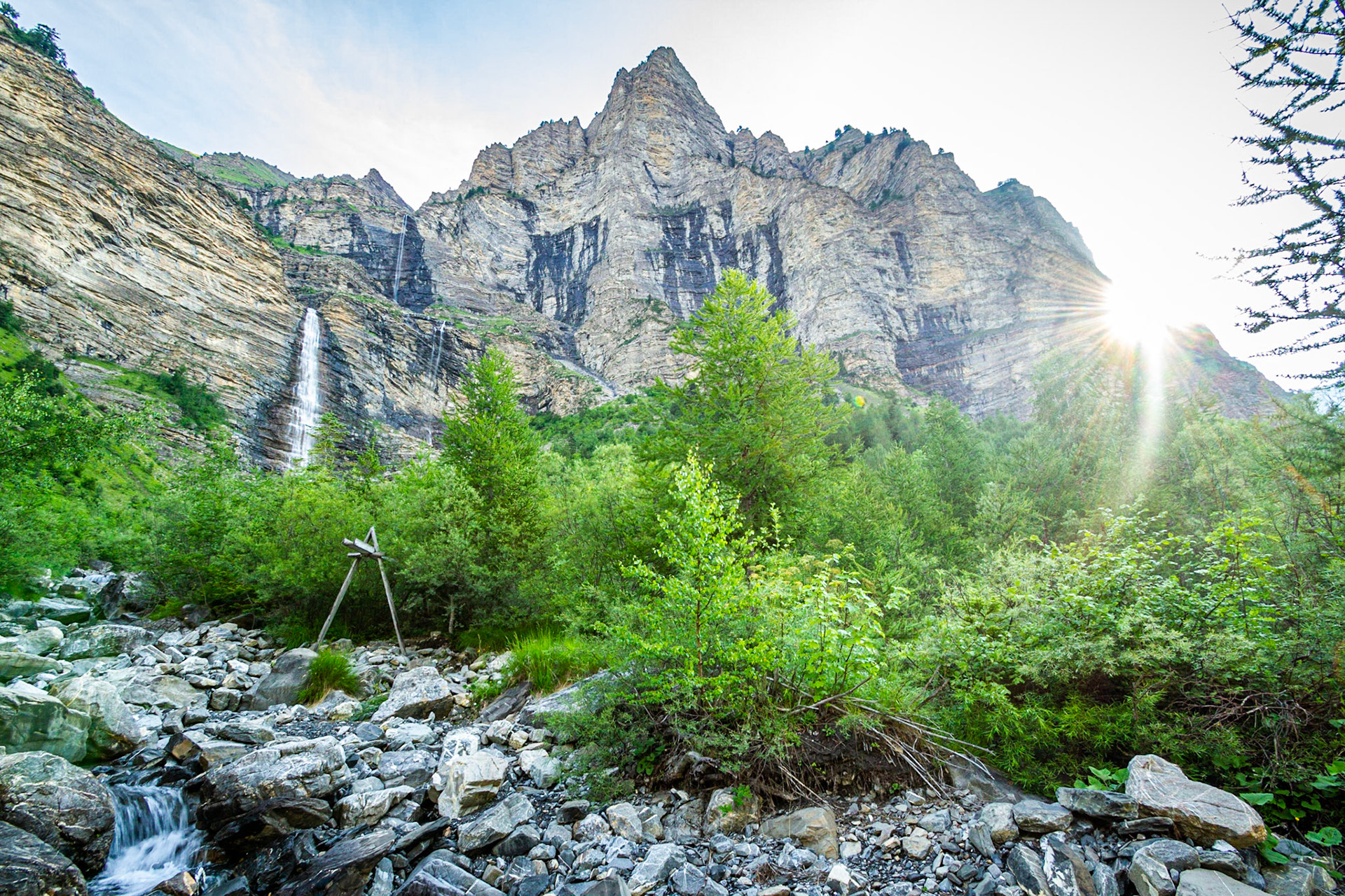 Cascade de la Pisse - Hautes-Alpes