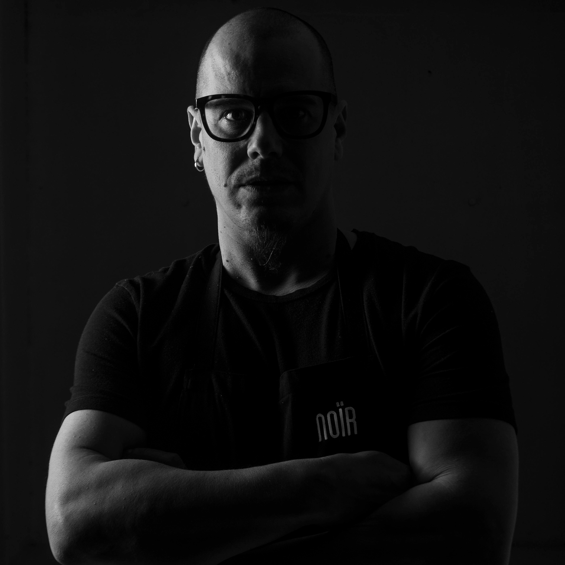 Noir chef Nicola Cavallin