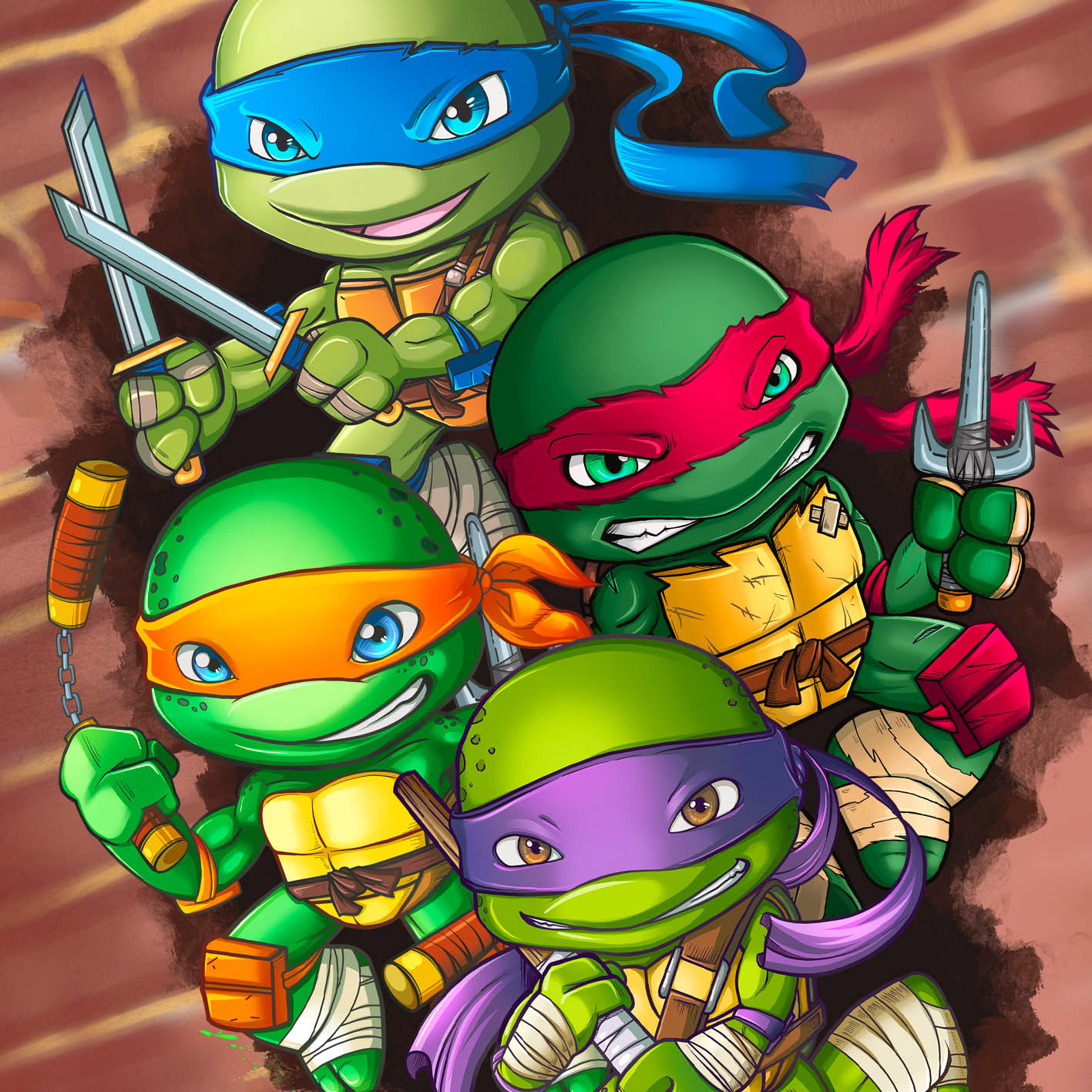 Hero turtles!