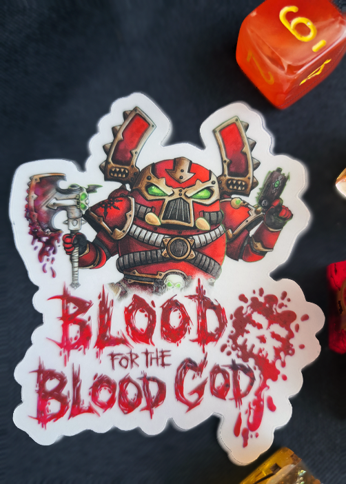 For the gods vinyl sticker