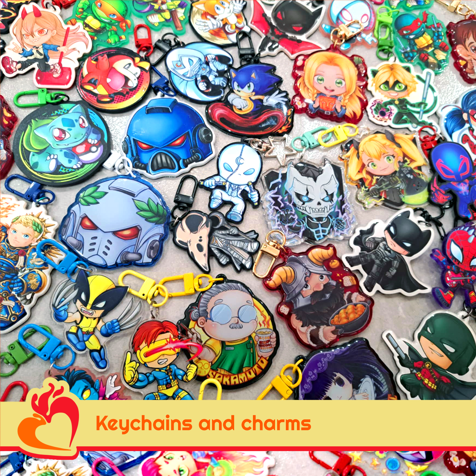 Lots of fandoms represented :)