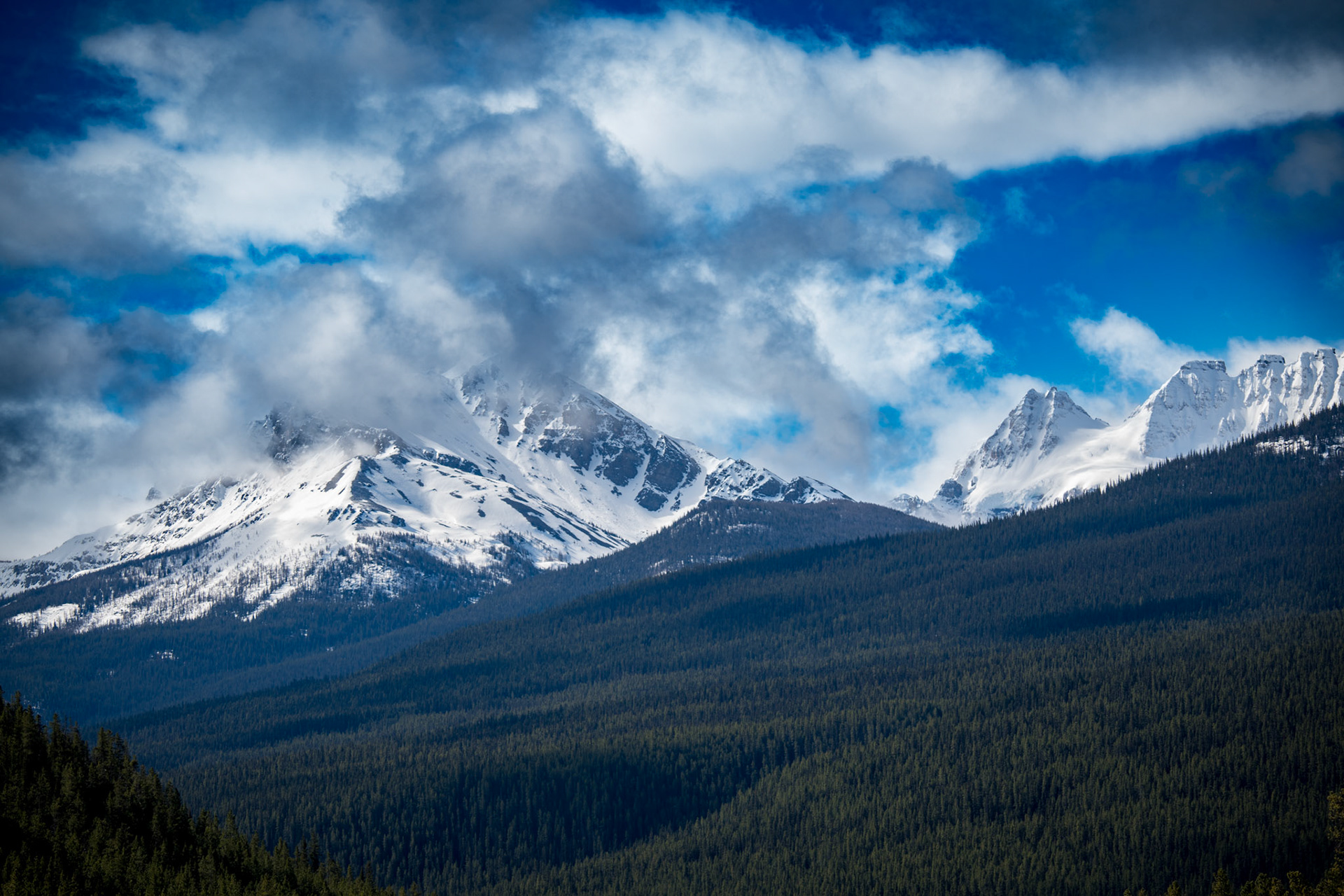 Snow-Capped Mountains – Canada