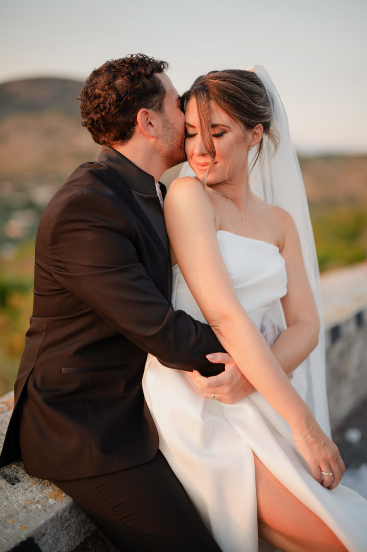 ritratto-sposi-tramonto-toscana-destination-wedding
