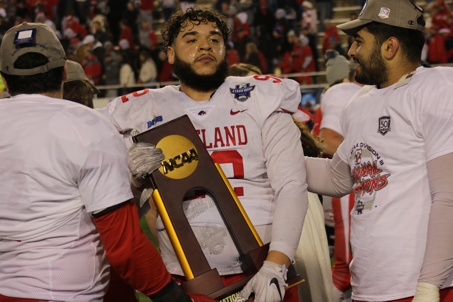 Tyler Colbey Stagg Bowl Celebration