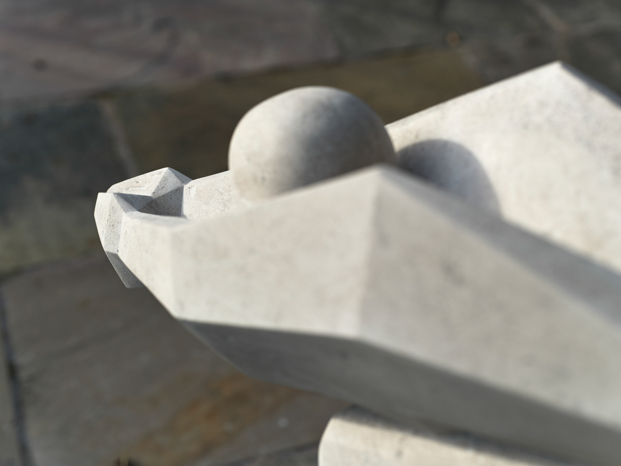Diving Form on plinth from above