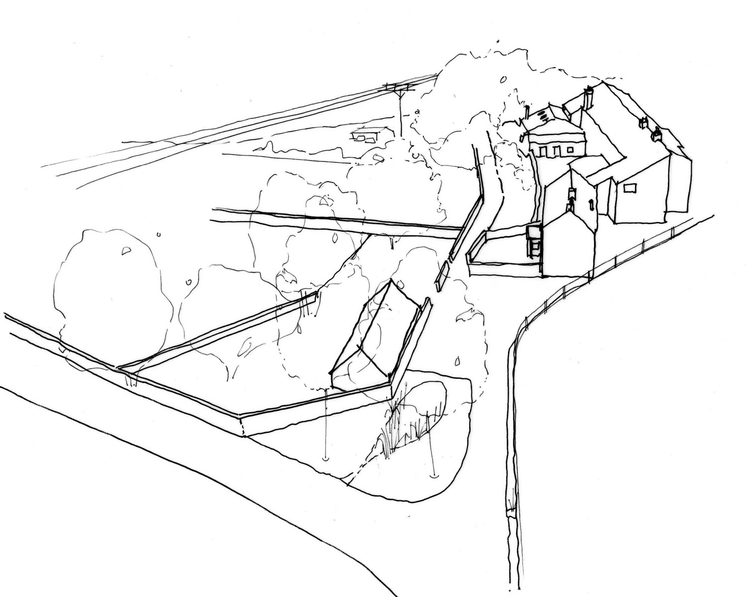 Modern rural cottage