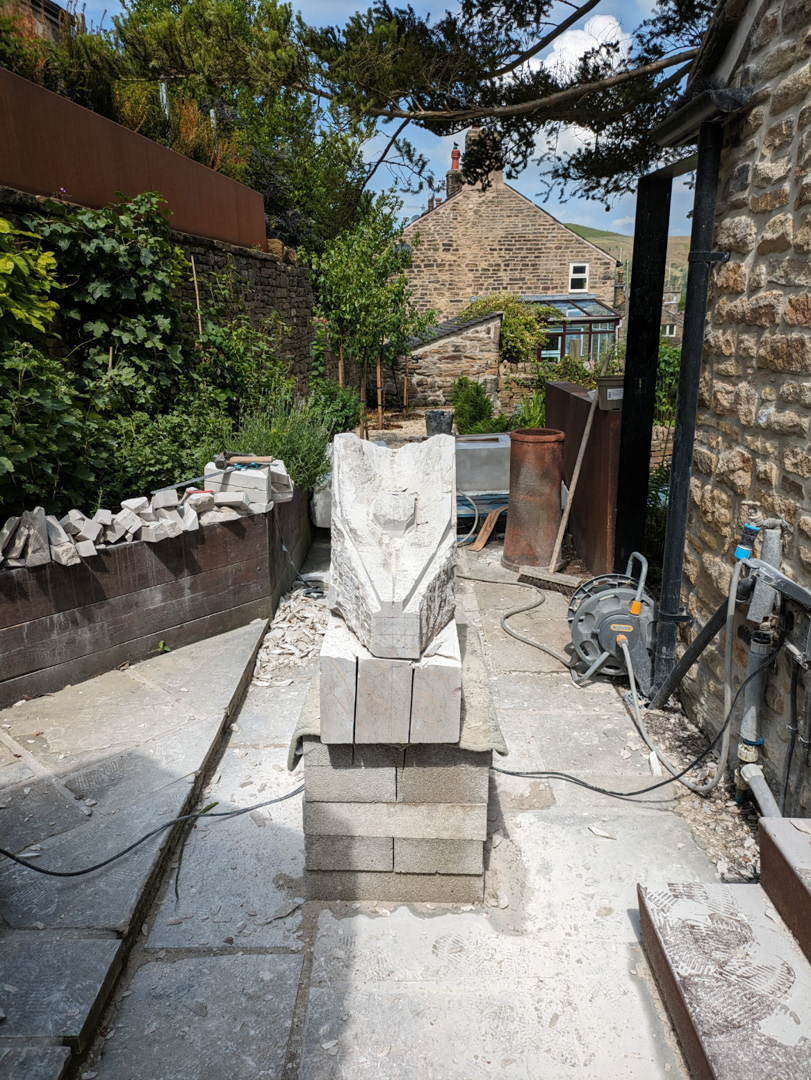 Commission for garden sculpture
