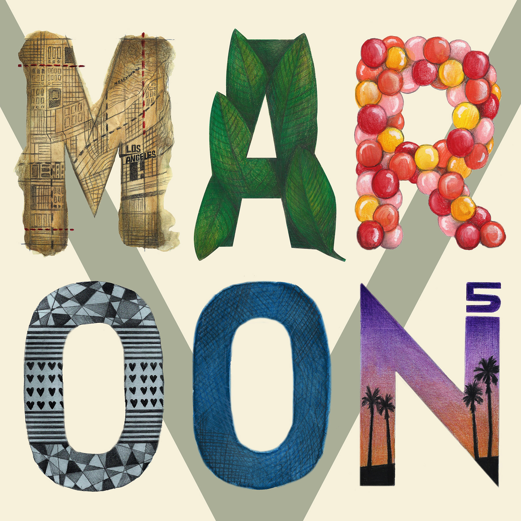 maps maroon 5 album cover