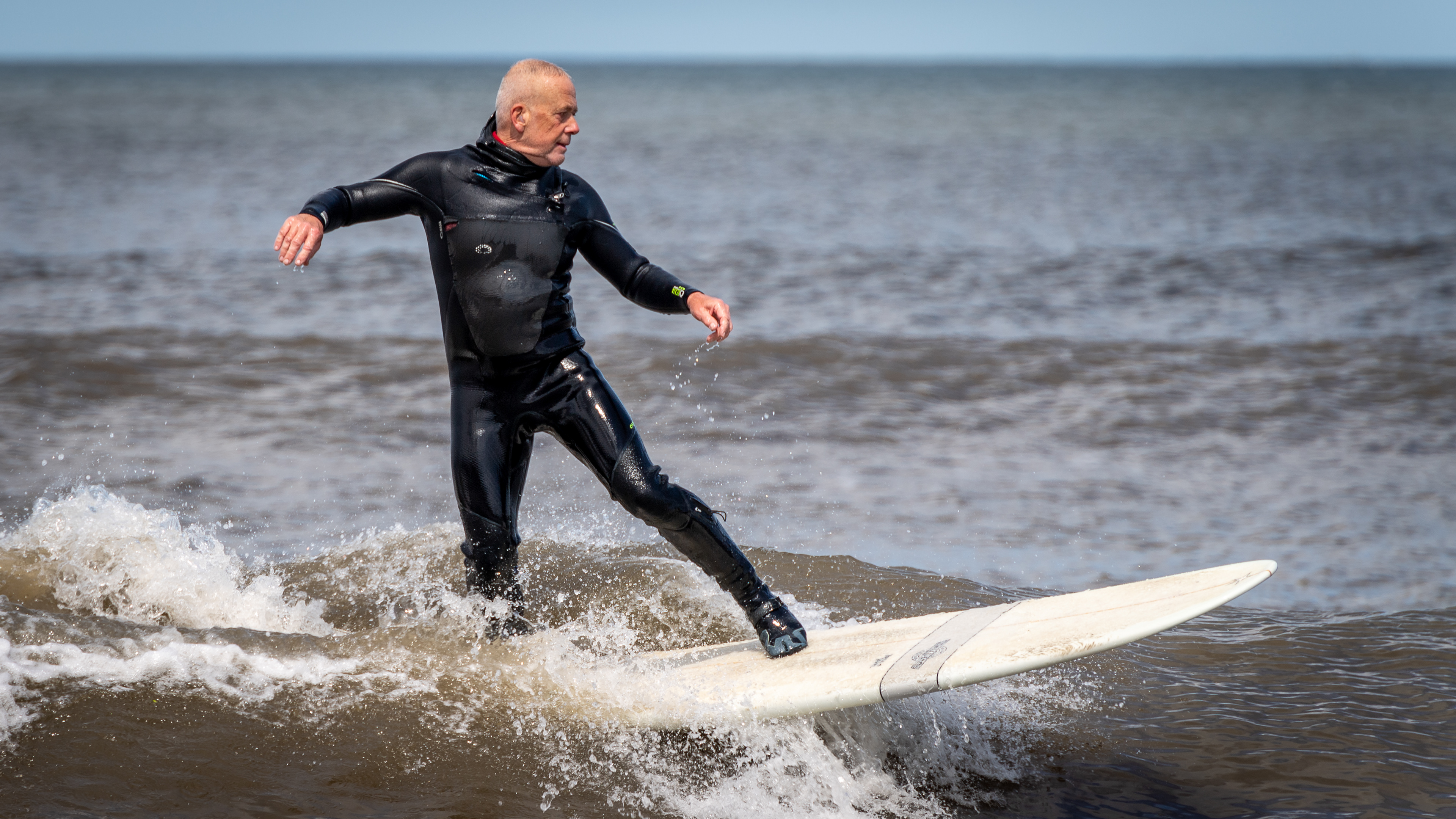 Surfing at Saltburn
