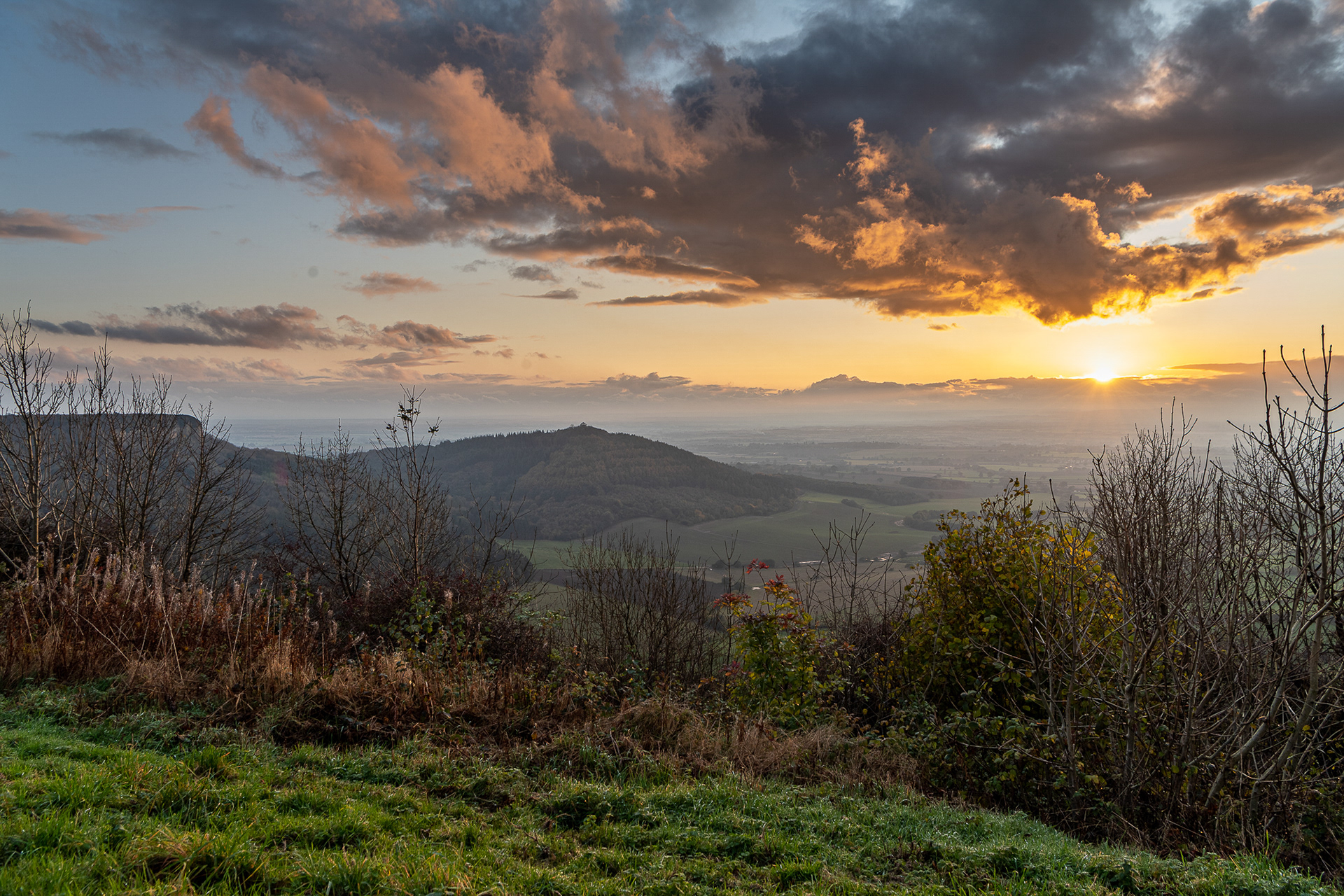 Vale of York from Sutton Bank, North Yorkshire