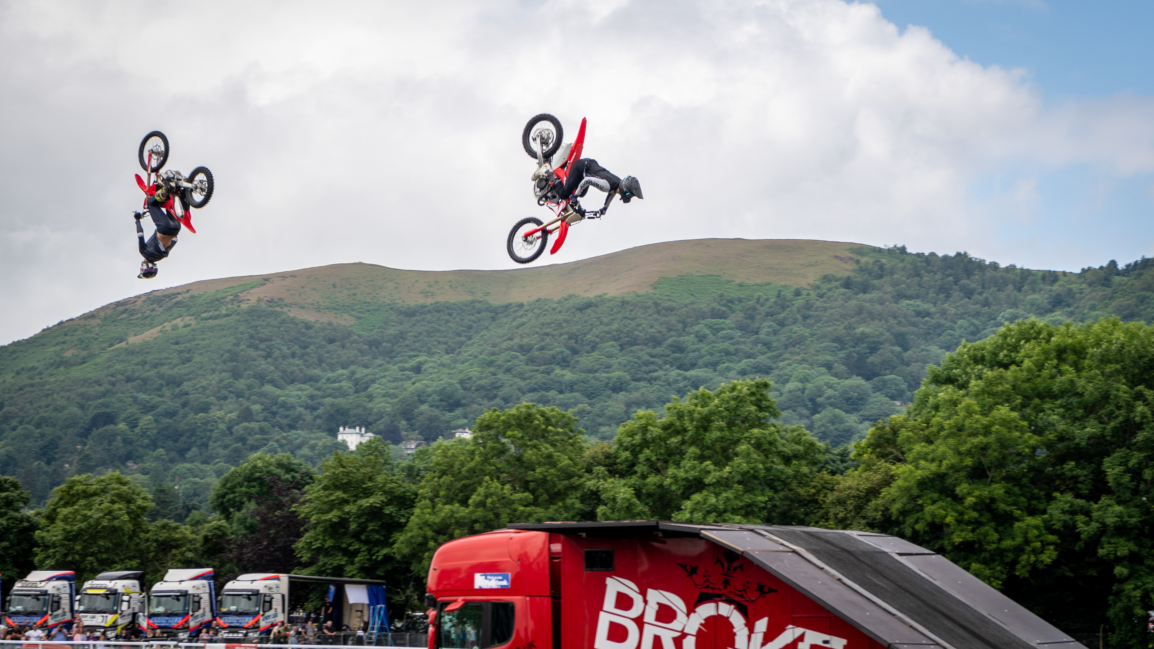 Stunt Bikes, 3 Counties Showground, Malvern