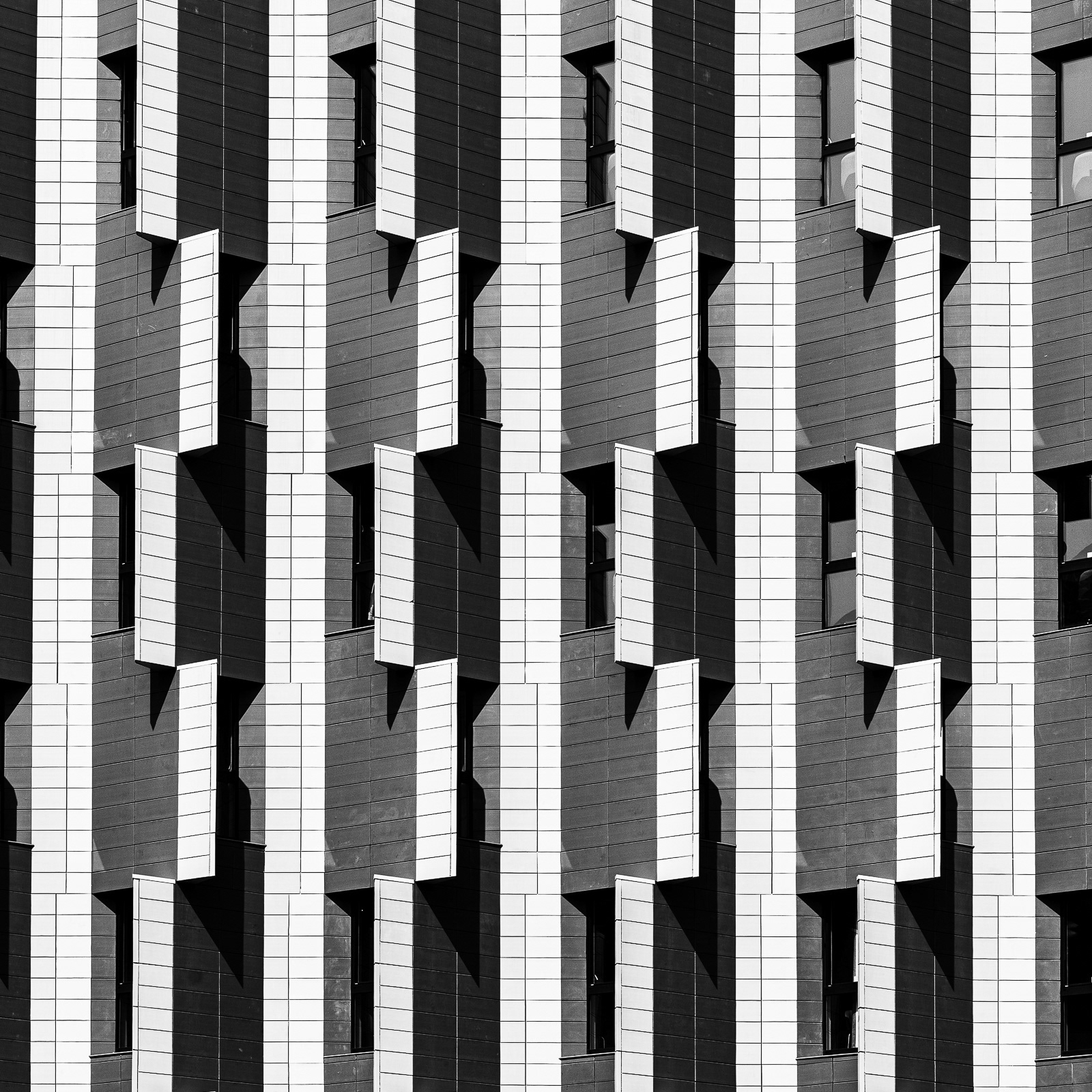 Abstract Windows, Travelodge Aldegate East