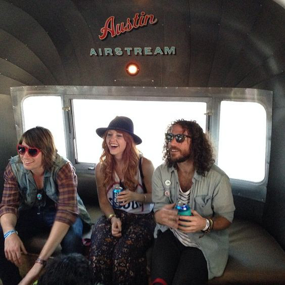 Festival goers