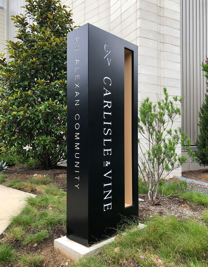 Architectural signage