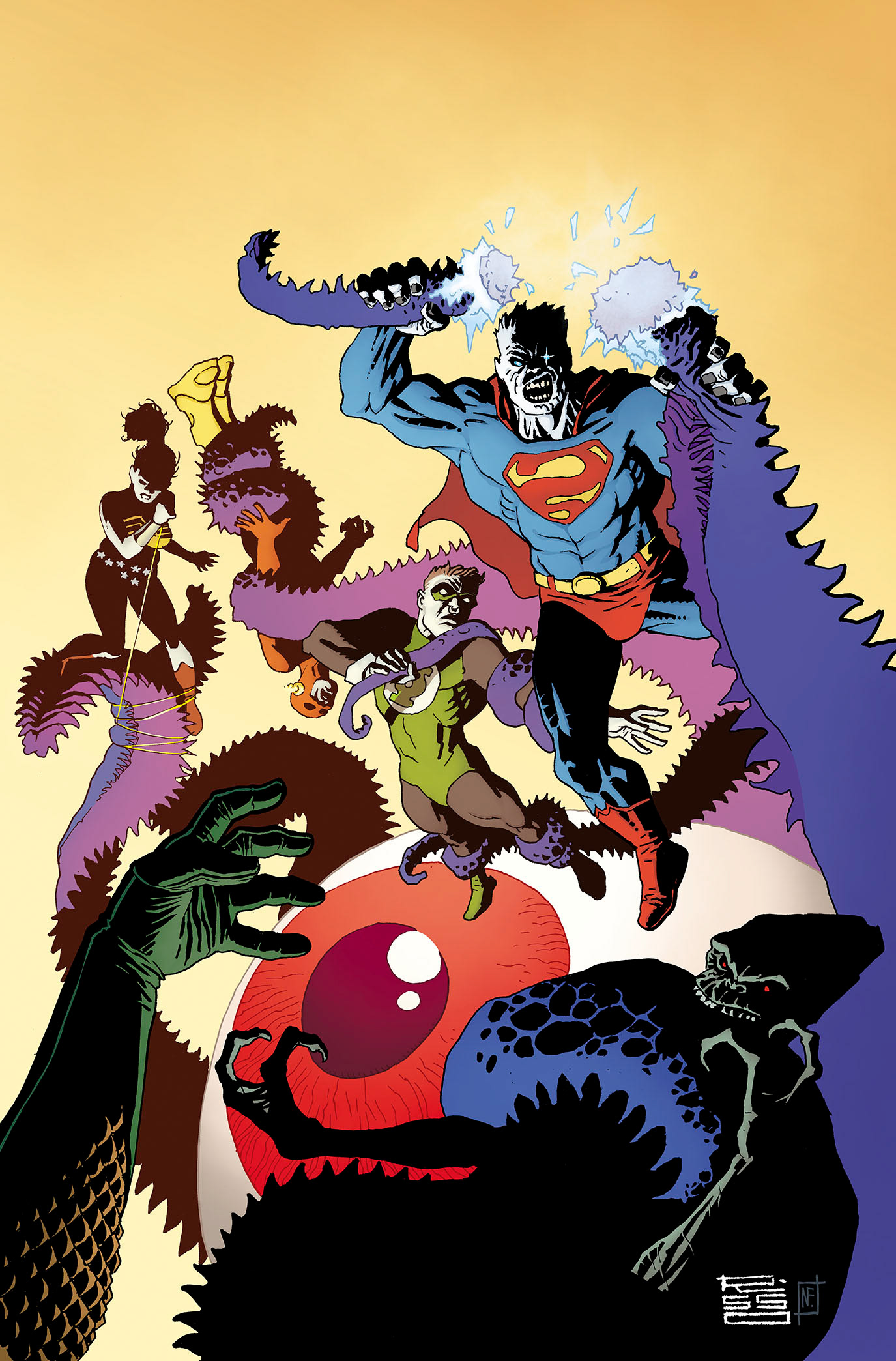 Multiversity #2 art by Eduardo Risso) 