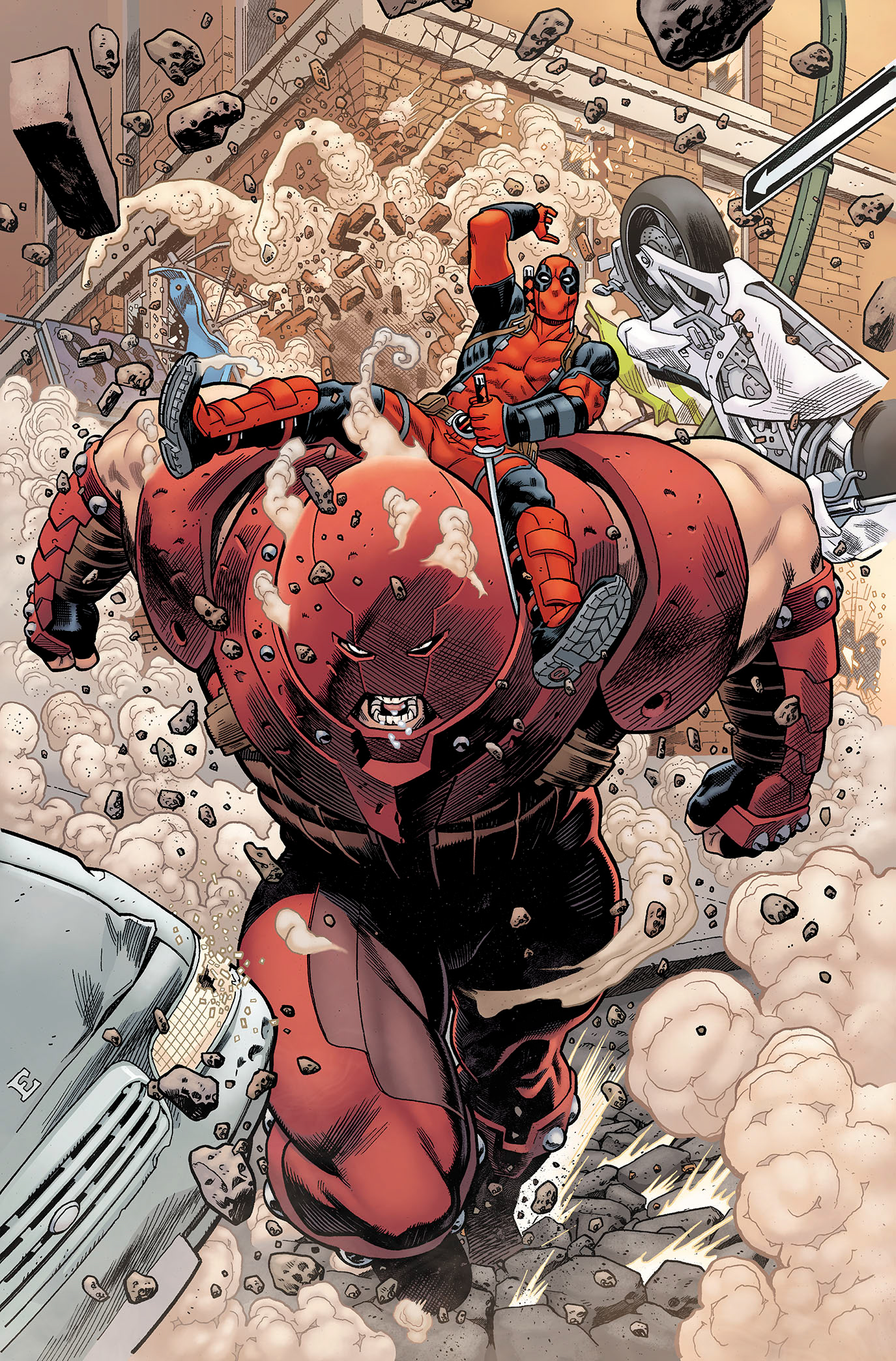 Deadpool #298  (B&W art by Mike Hawthorne)