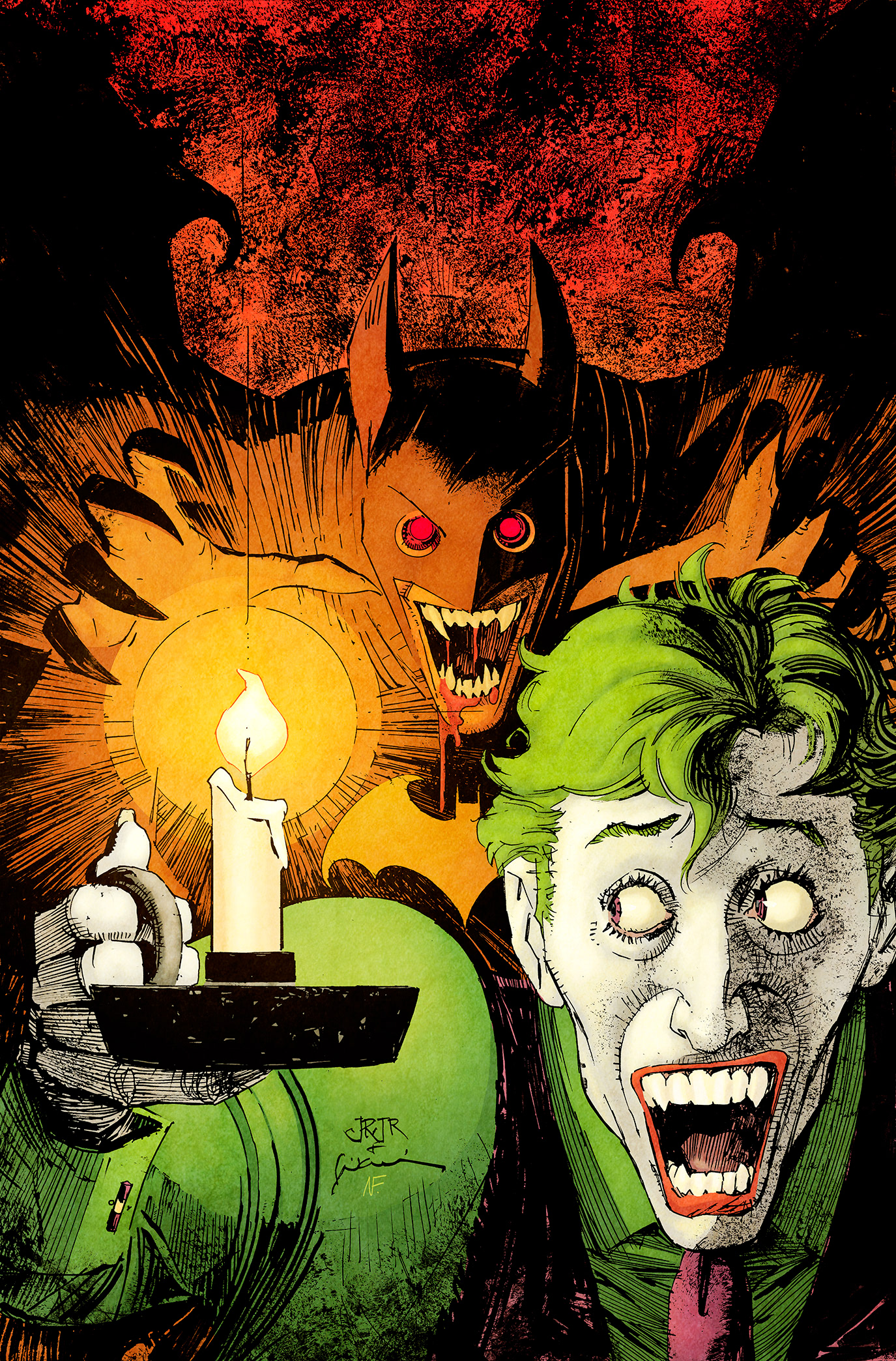 Secrets of Sinister House (Pencils by John Romita Jr, Inks by Bill Sienkiewicz))