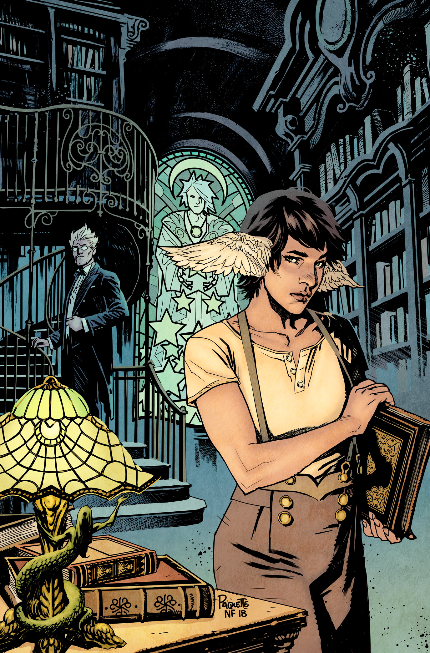 The Dreaming #1 (B&W art by Yanick Paquette)