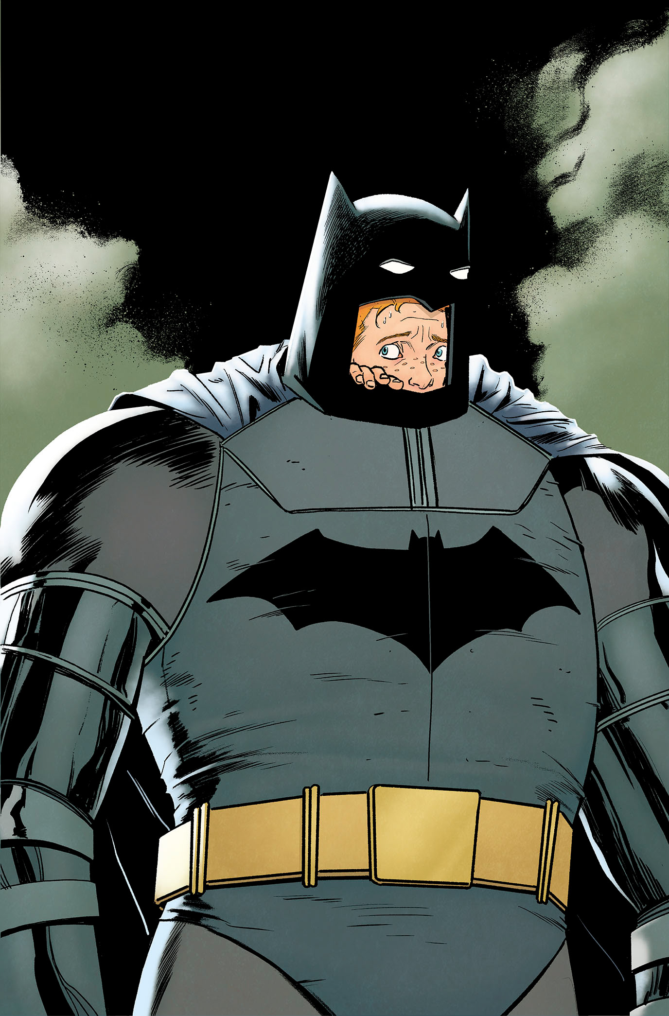 Jimmy Olsen #5 (B&W art by Steve Lieber)