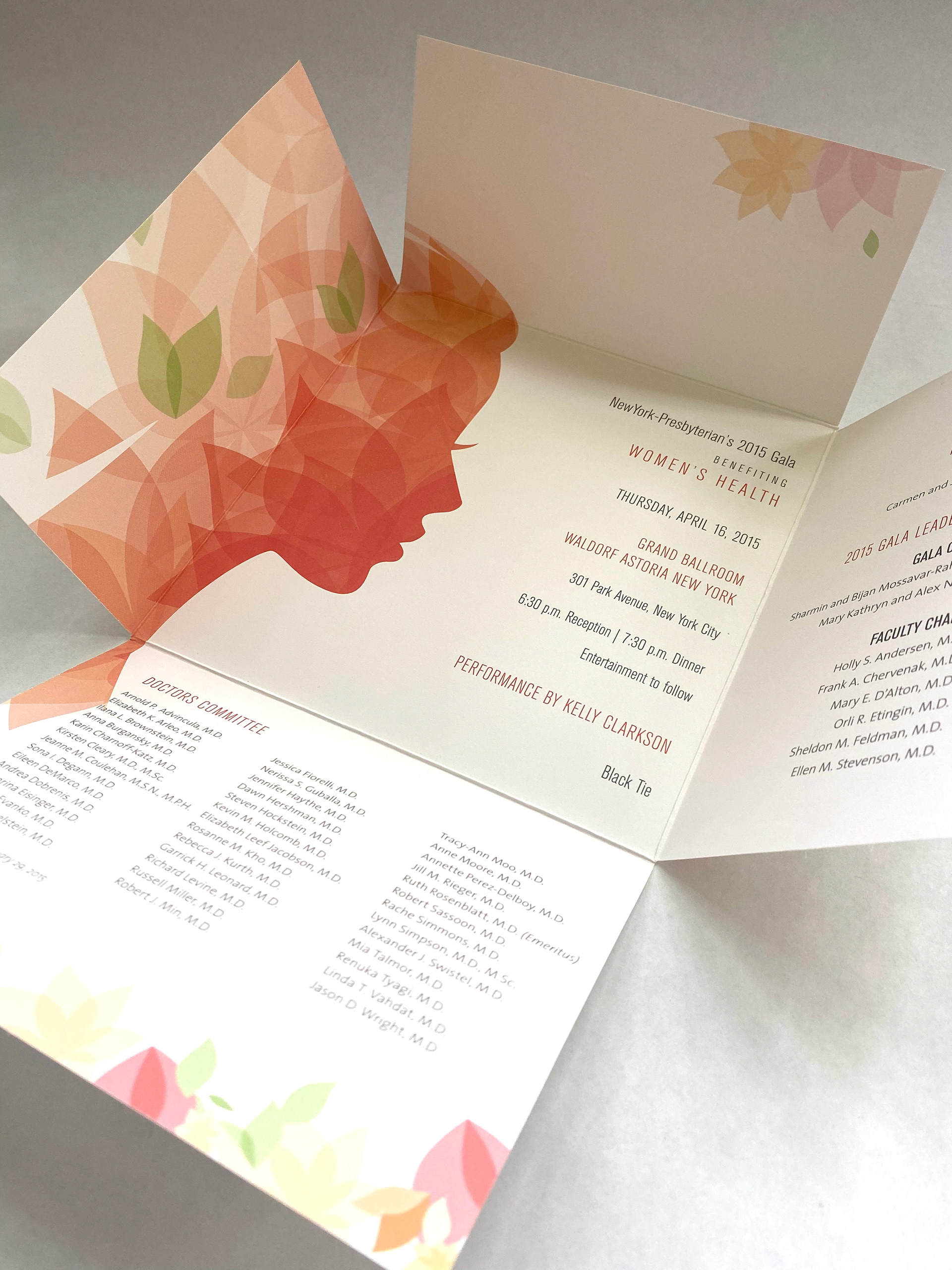 Opened invitation