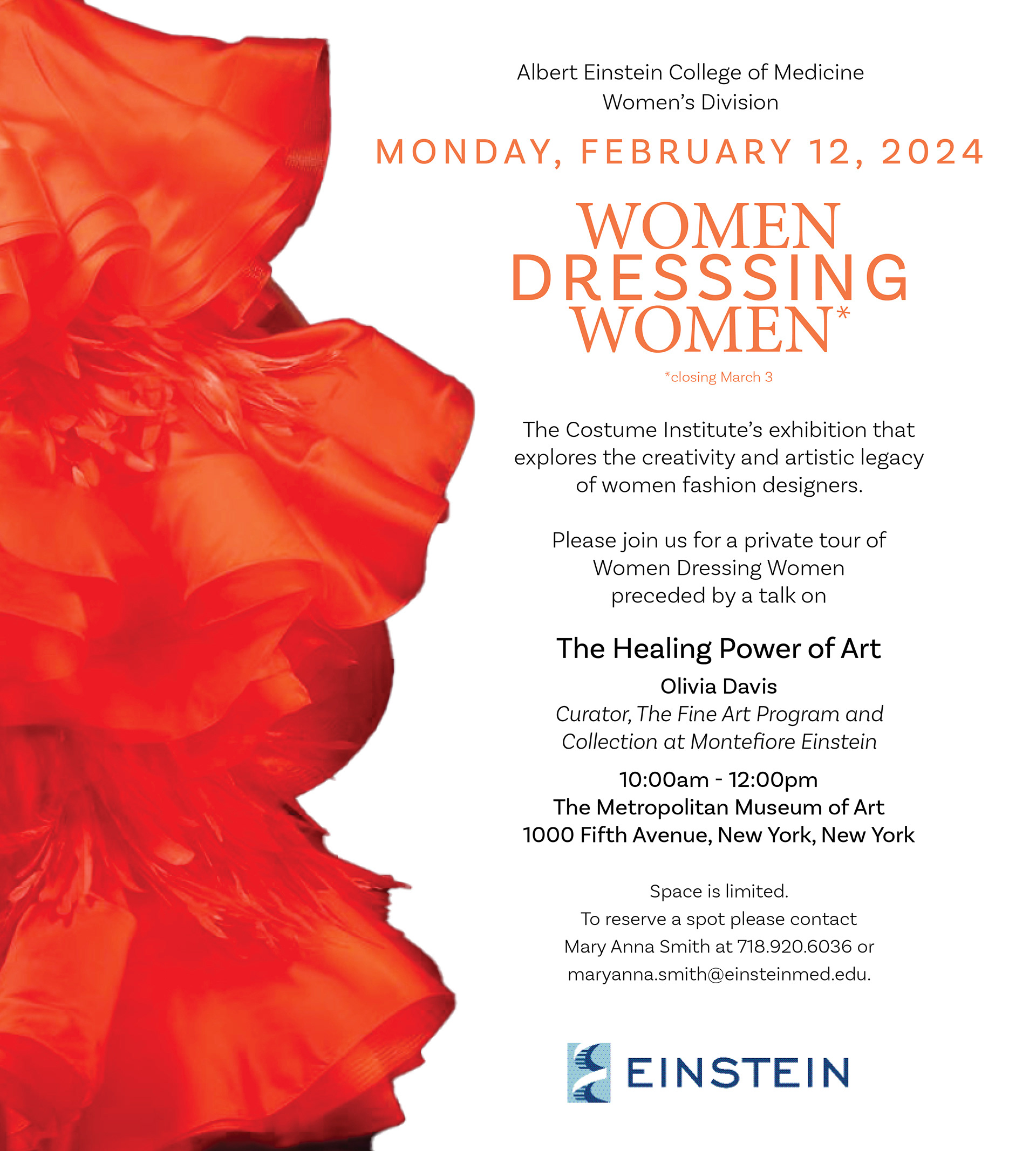 Private Tour and Talk: Women Dressing Women