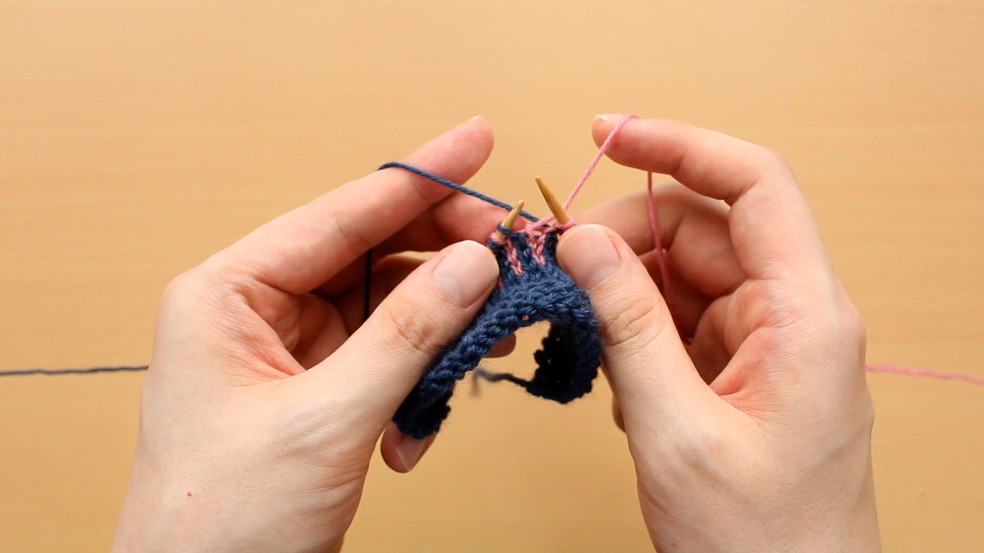 Logical Explanation Of Knitting Ambidextrous Style 2 Color Knitting Logical Explanation Of Knitting Ambidextrous Style 2 Color Knitting