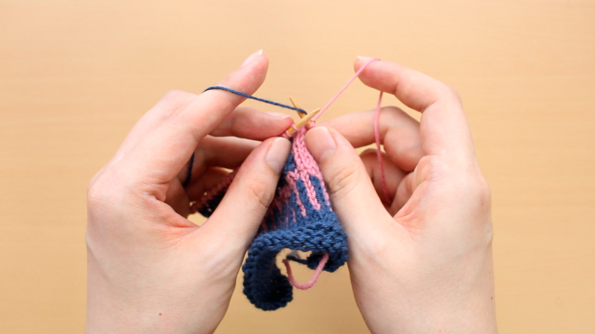 Logical Explanation Of Knitting Ambidextrous Style 2 Color Knitting Logical Explanation Of Knitting Ambidextrous Style 2 Color Knitting