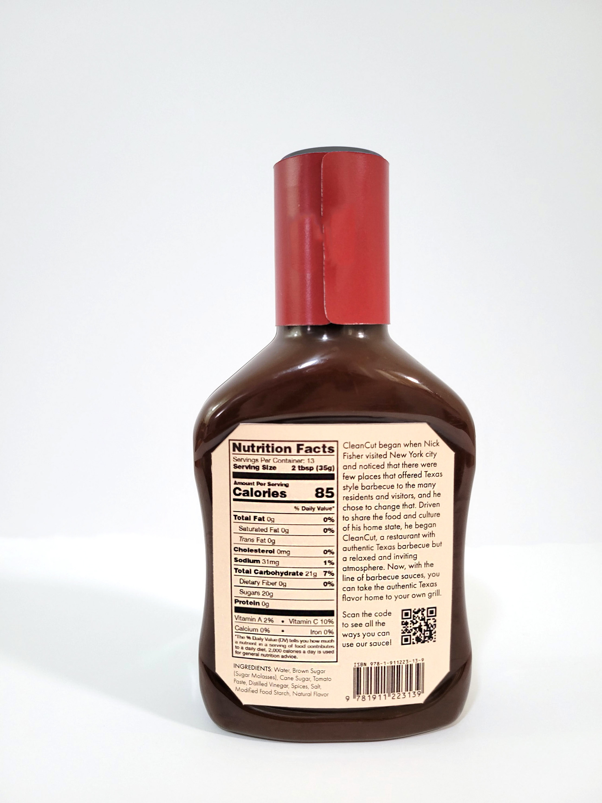 Barbecue Sauce Back Label