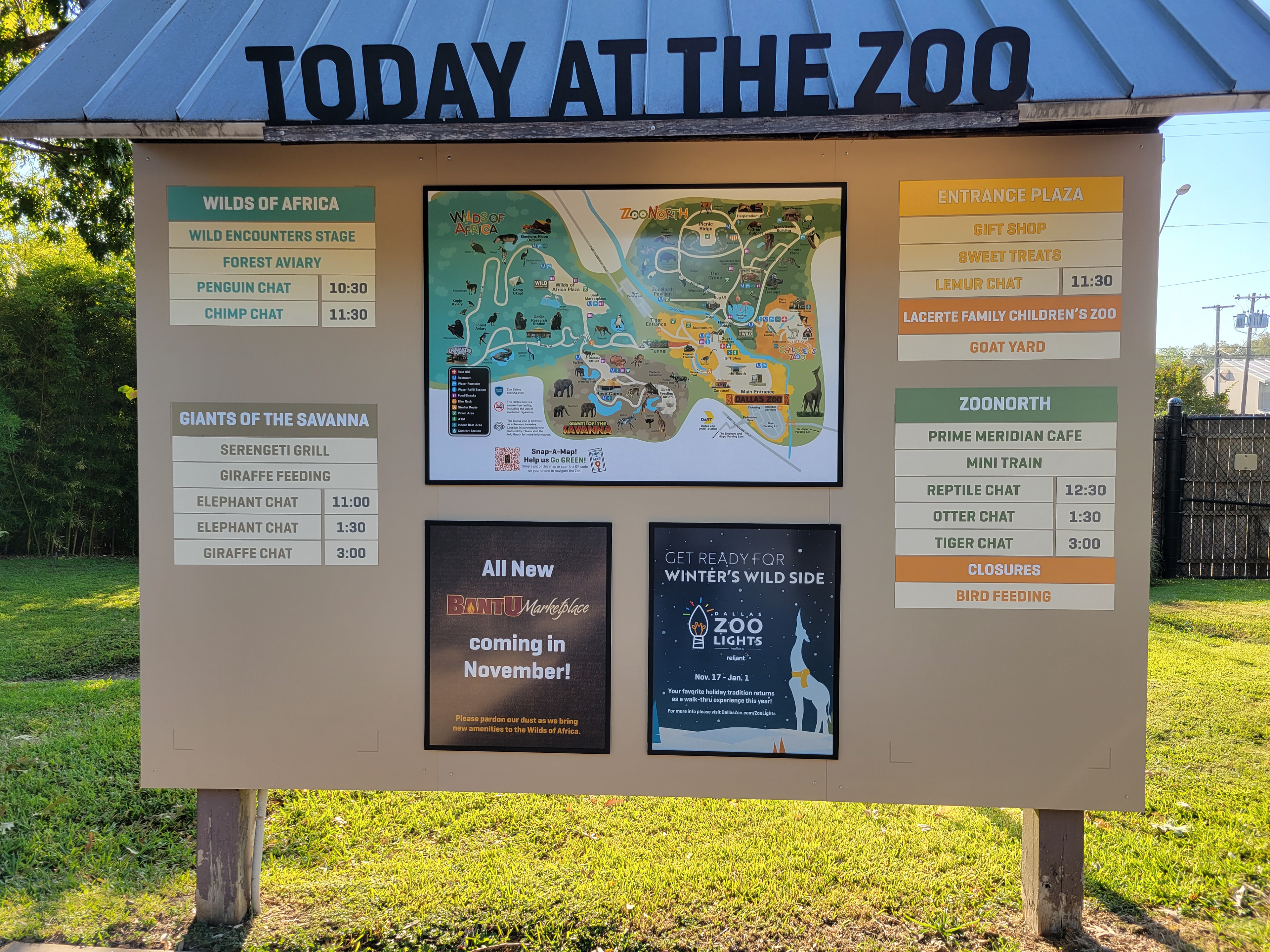 Custom designed board that utilizes magnets and display windows to be able to easily change elements