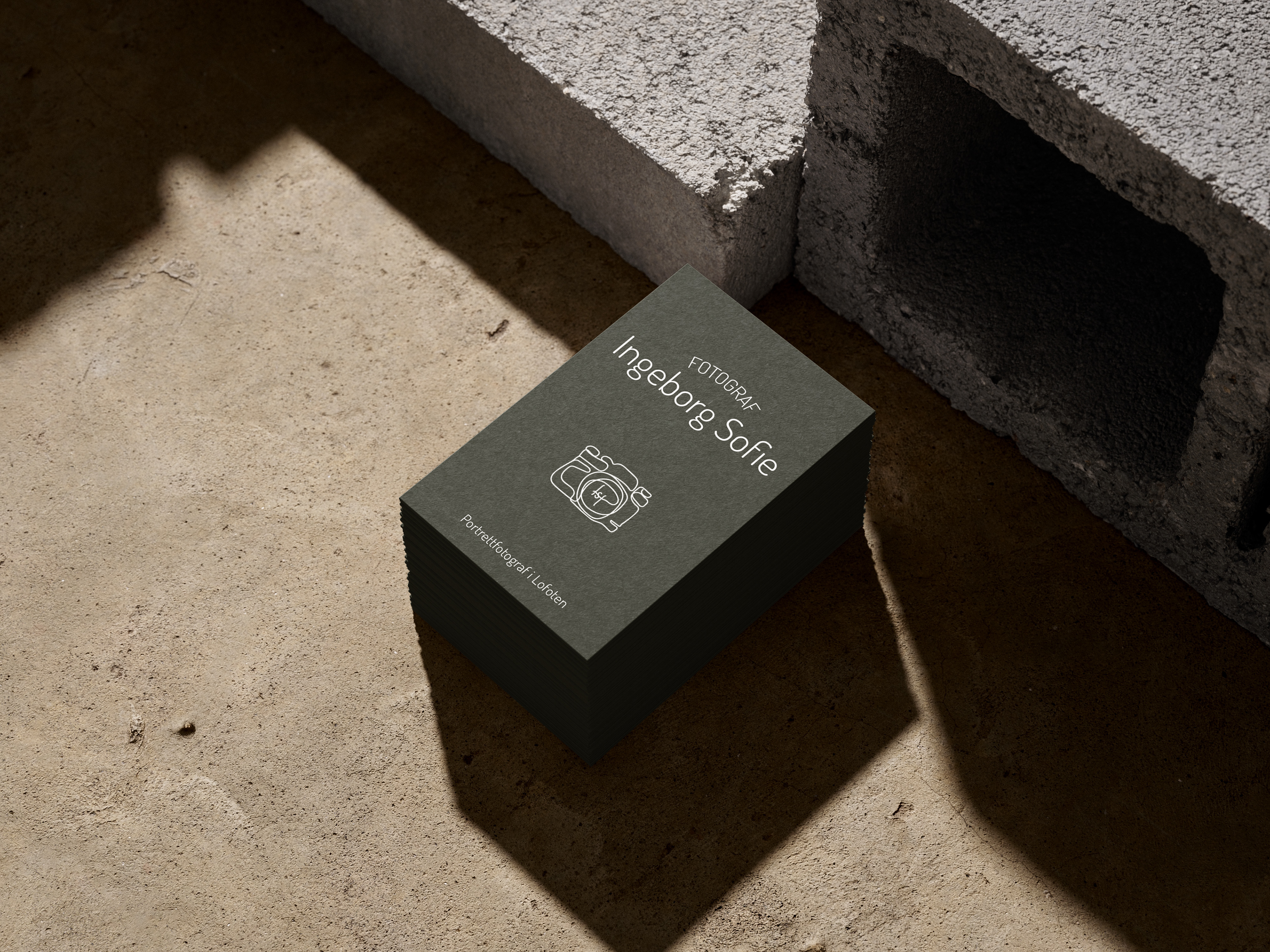Business card mockup
