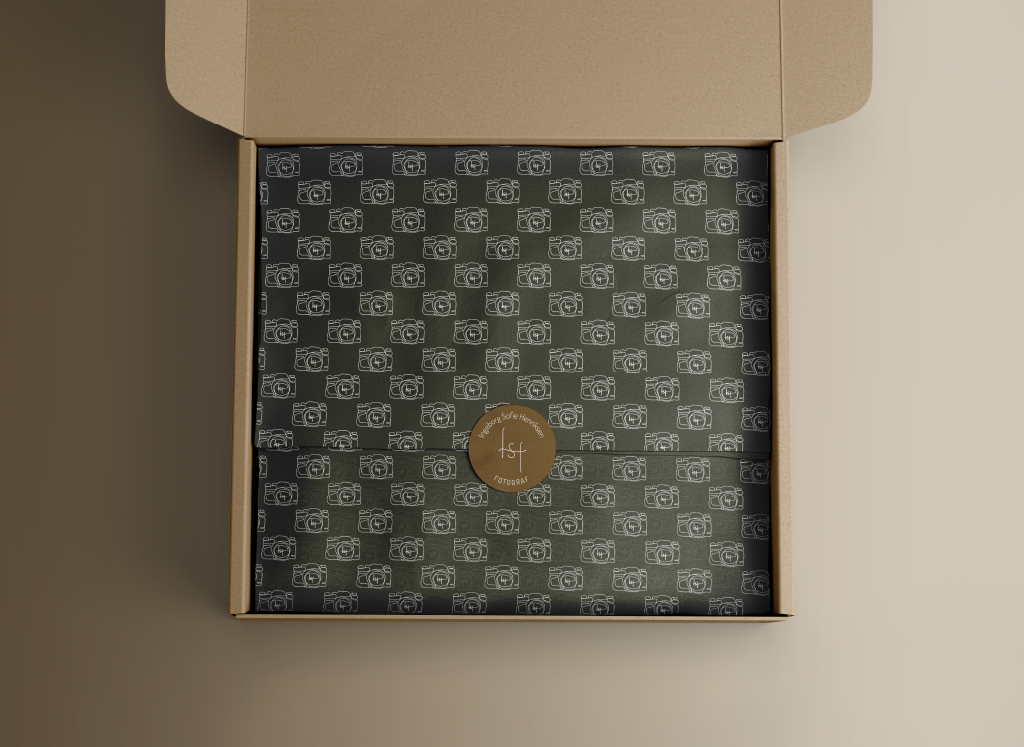 Tissue paper mockup