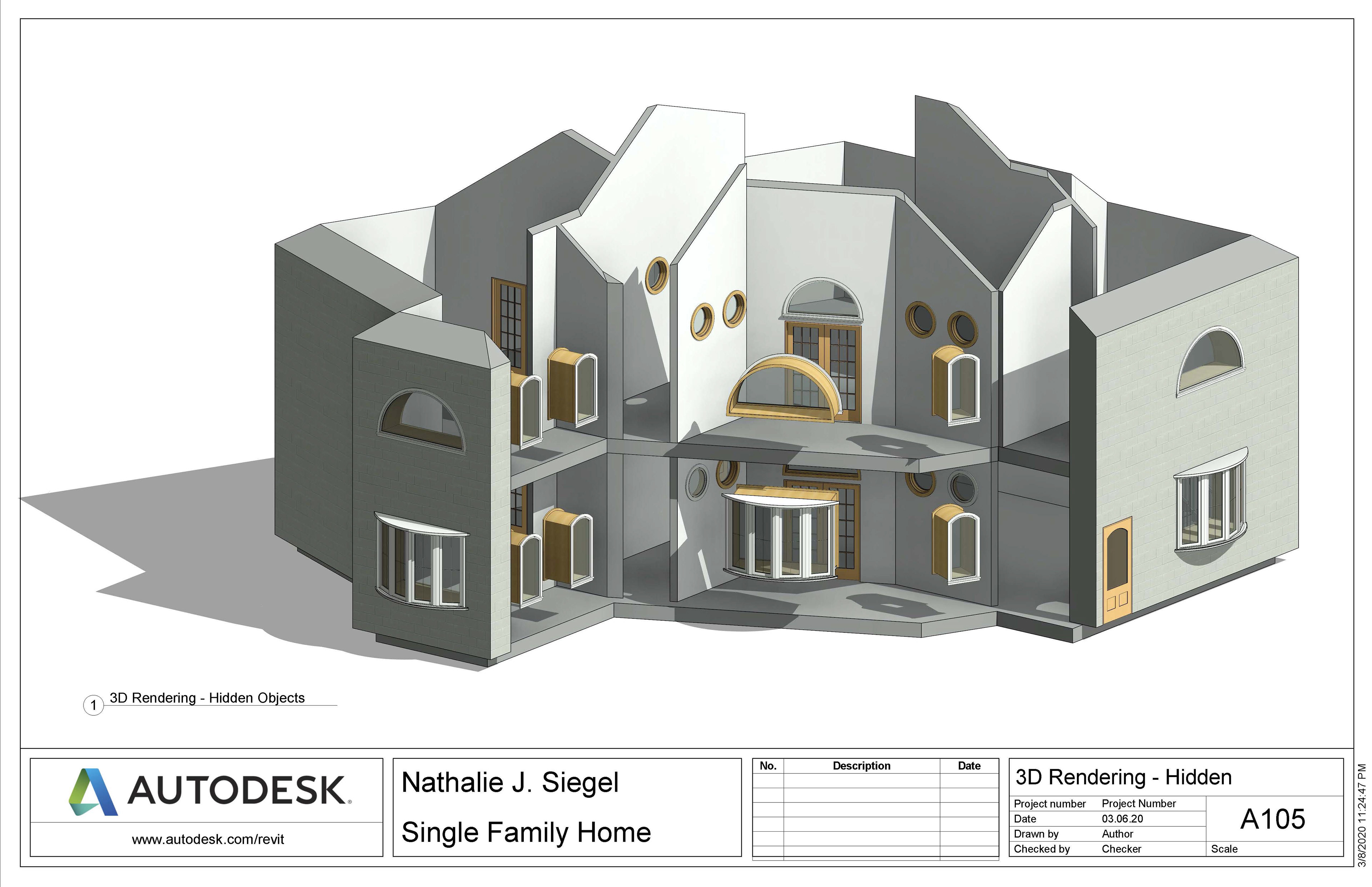 Revit – School of the Art Institute 3D Rendering Enrichment Course