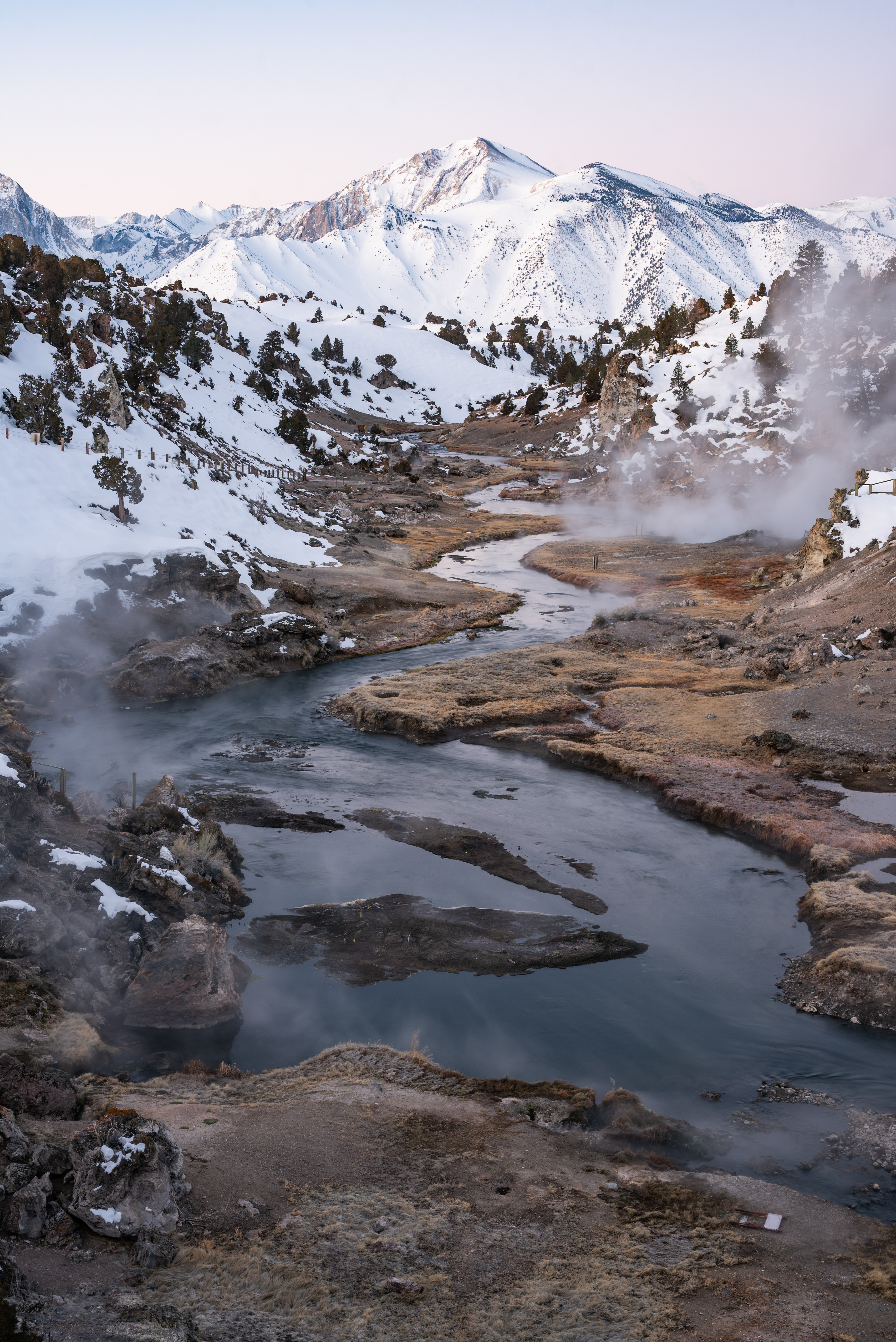 Winter Hot Creek