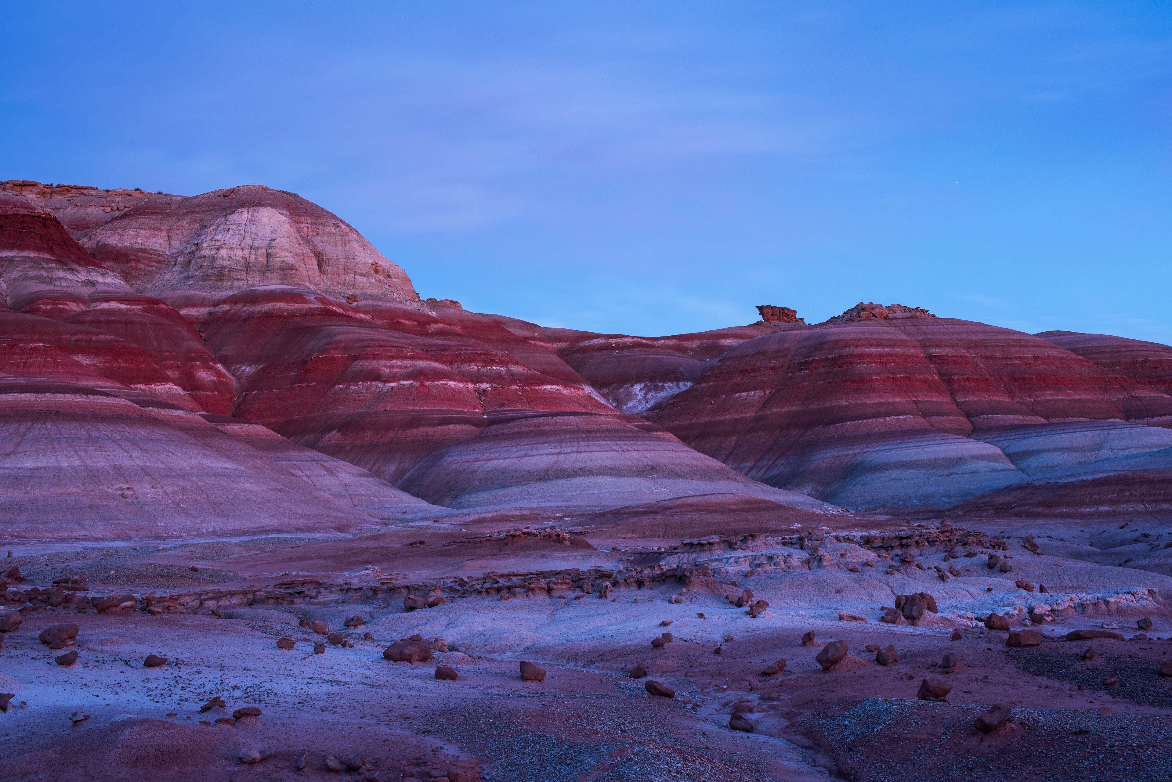 Mars Blue Hour