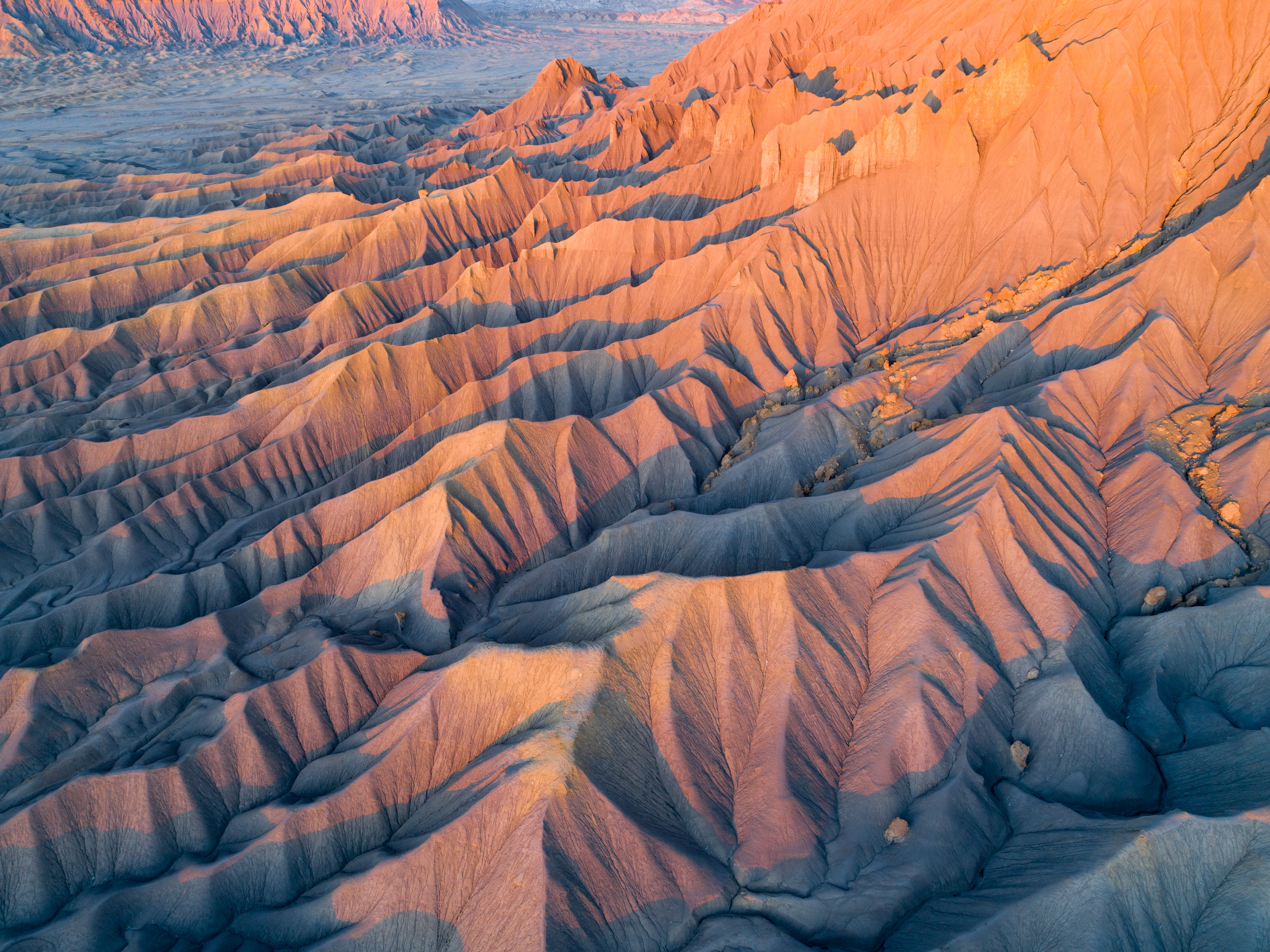 Golden Hour Badlands