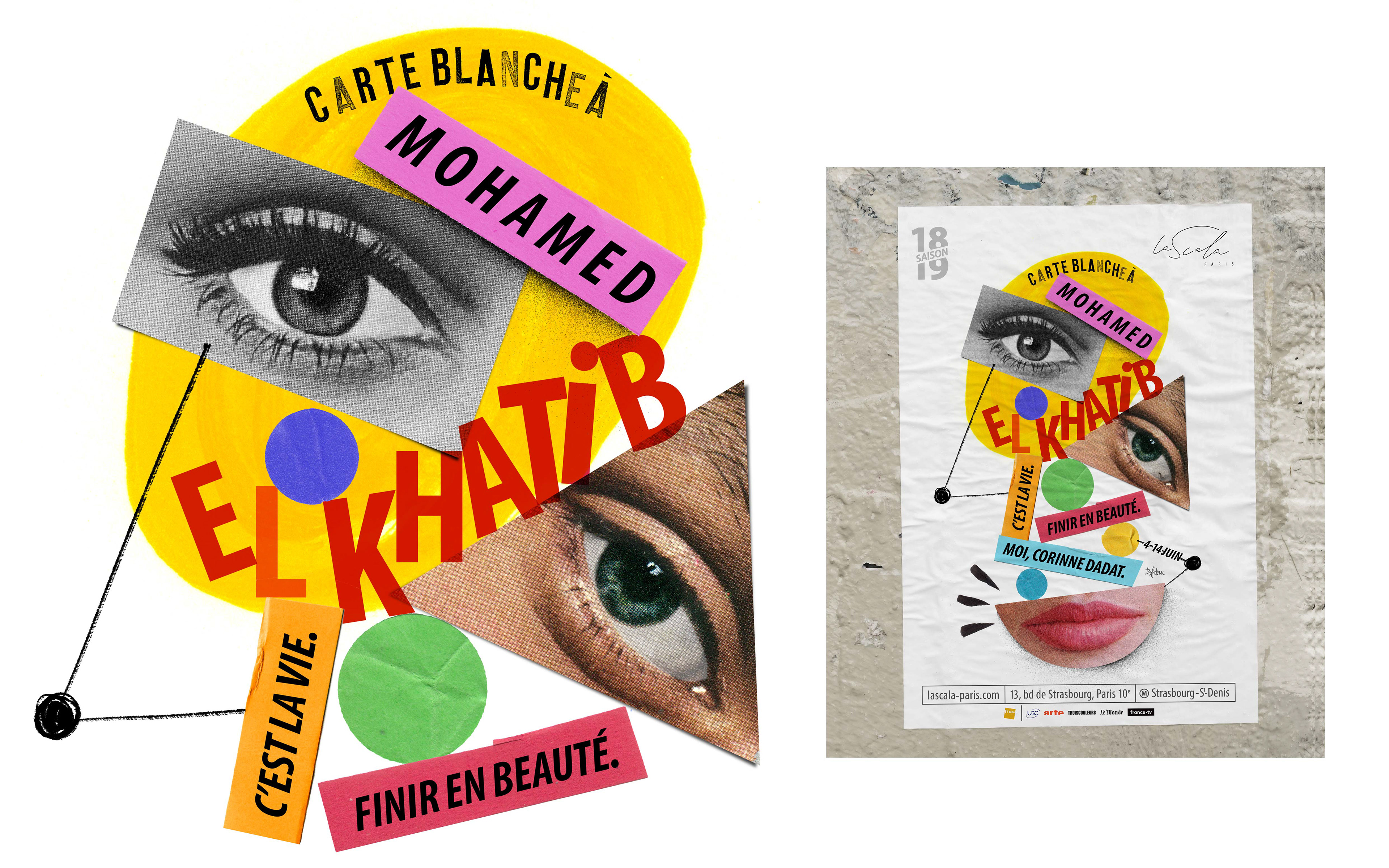 Tofdru, tof dru, PARIS, illustration, illustrateur, graphiste, graphisme, typographie, photographie, collage, dessin, peinture, atelier, workshop, théatre, spectacle, concert, scala, scala paris