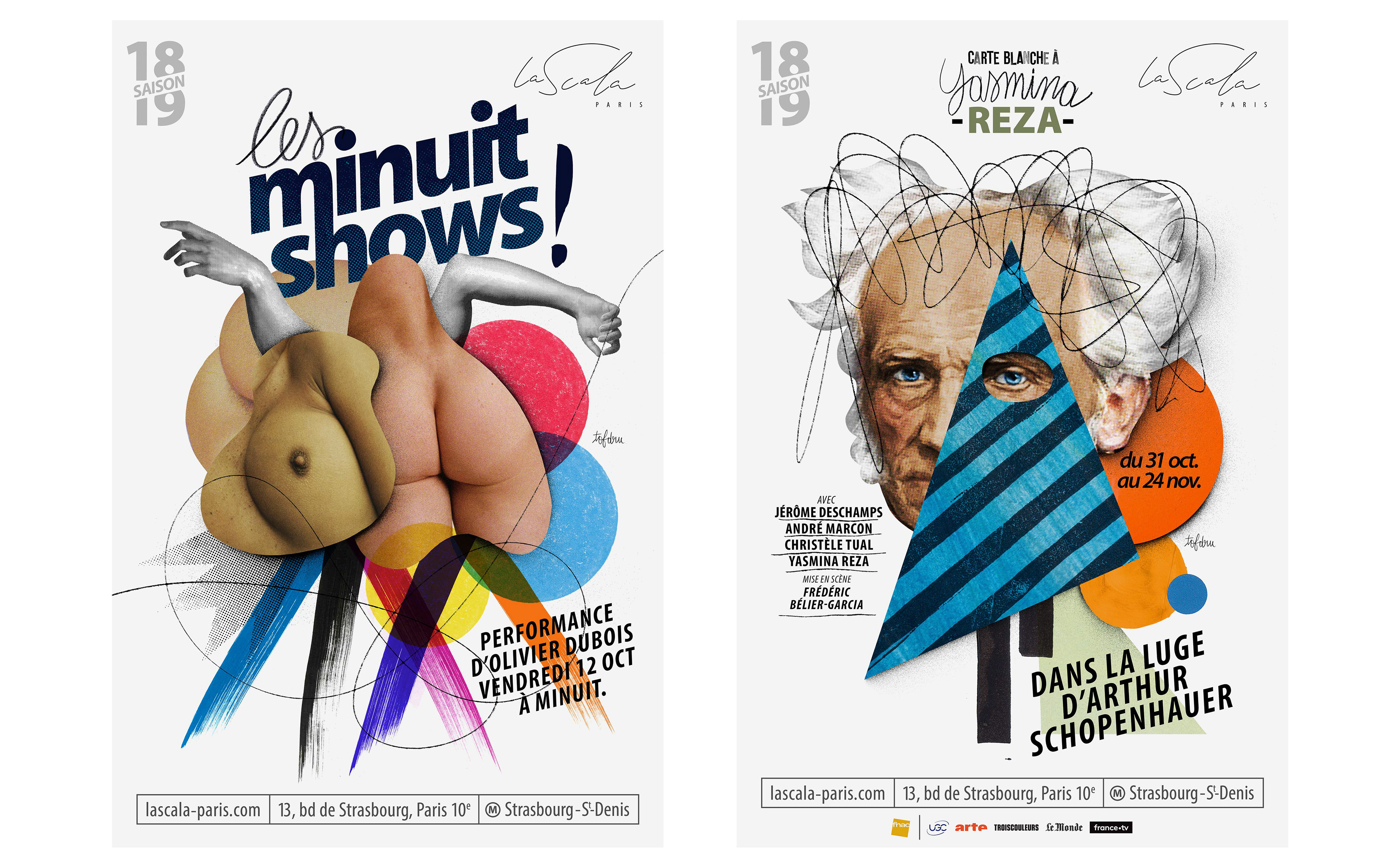 Tofdru, tof dru, PARIS, illustration, illustrateur, graphiste, graphisme, typographie, photographie, collage, dessin, peinture, atelier, workshop, théatre, spectacle, concert, scala, scala paris