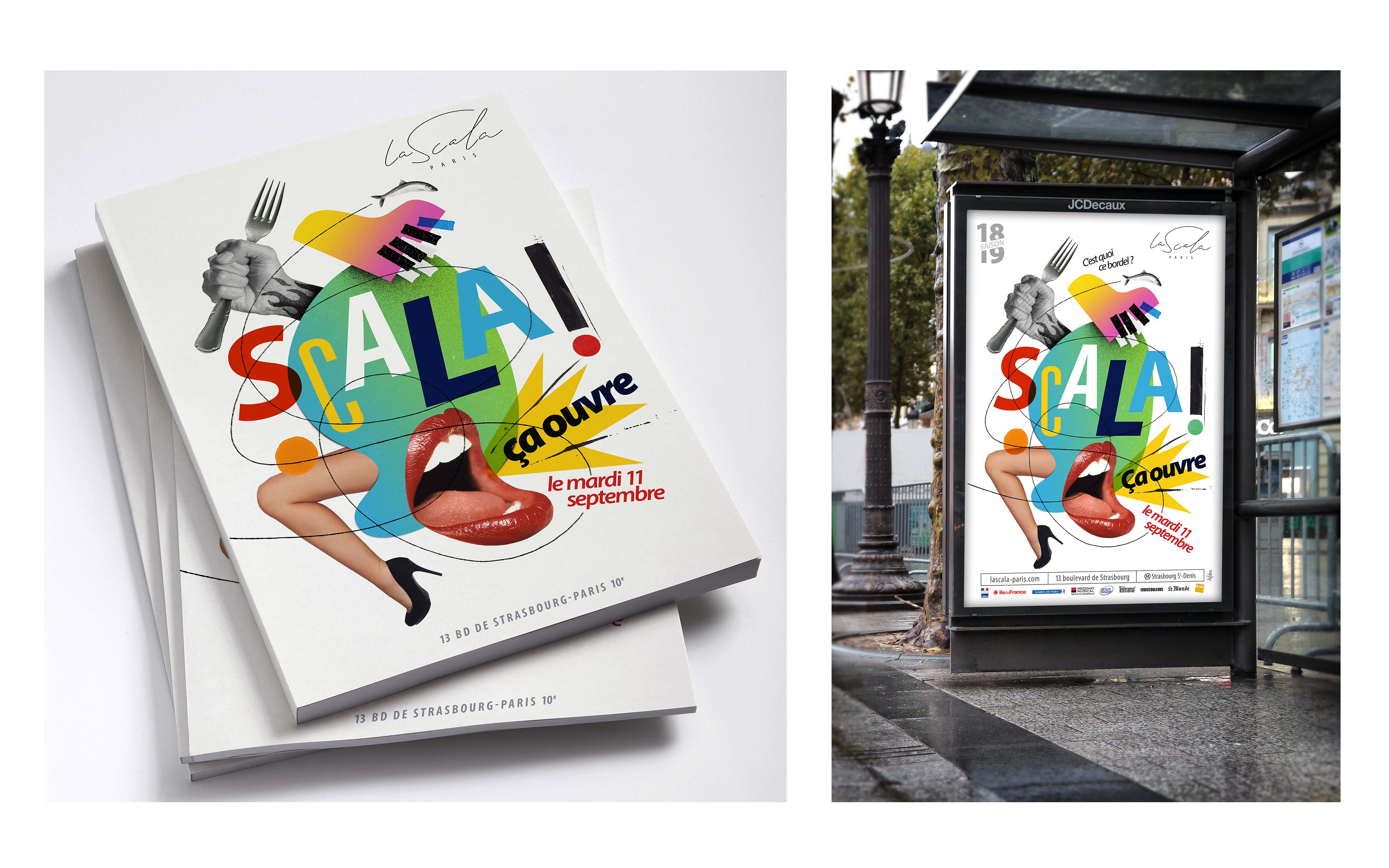 Tofdru, tof dru, PARIS, illustration, illustrateur, graphiste, graphisme, typographie, photographie, collage, dessin, peinture, atelier, workshop, théatre, spectacle, concert, scala, scala paris