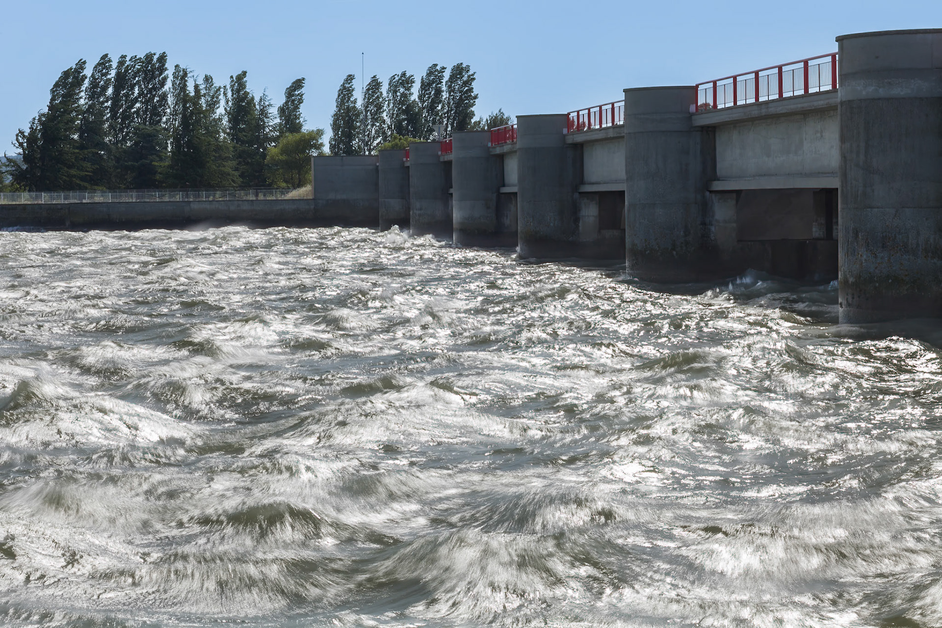 river Rhône at Mistral
