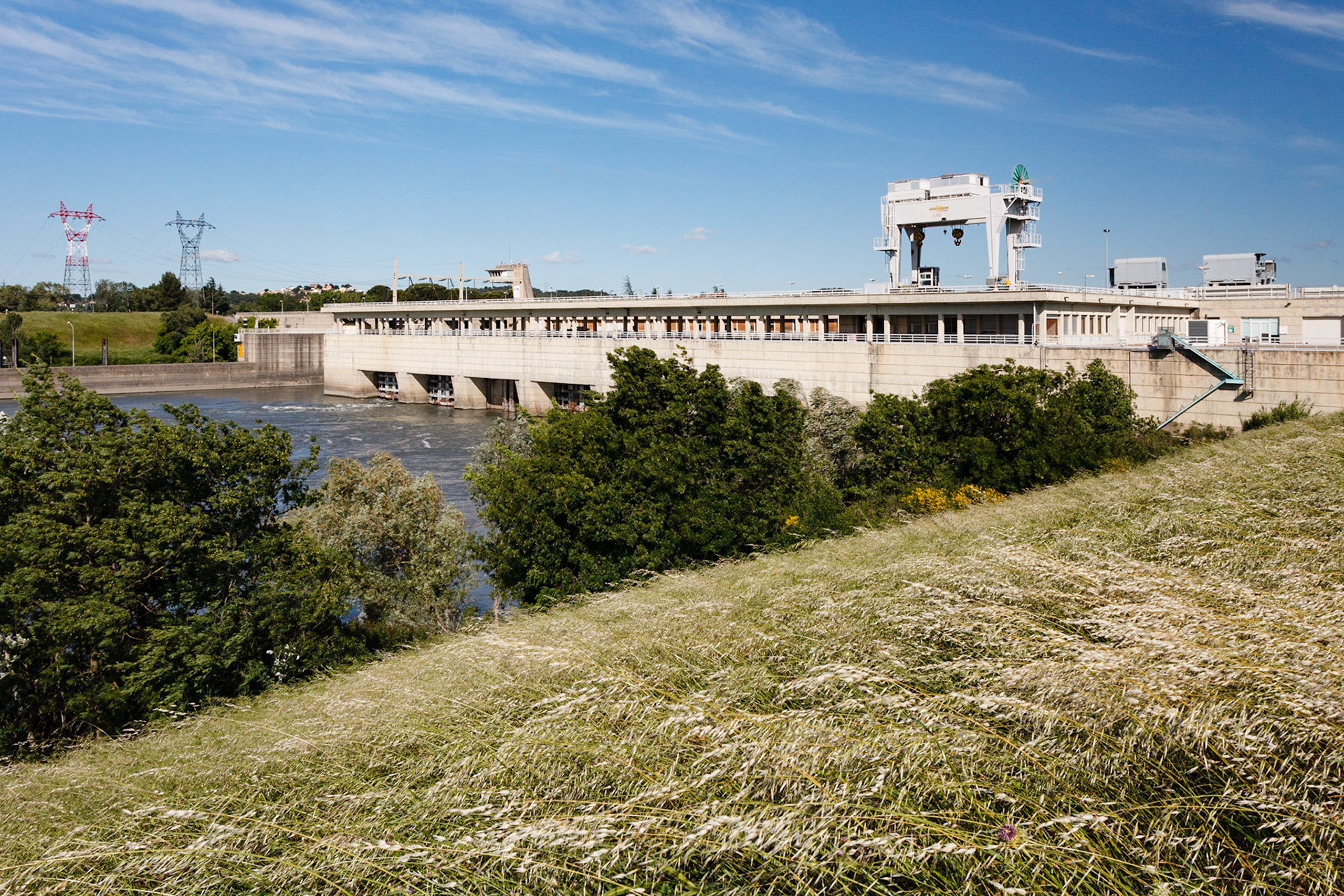 run-of-river power plant