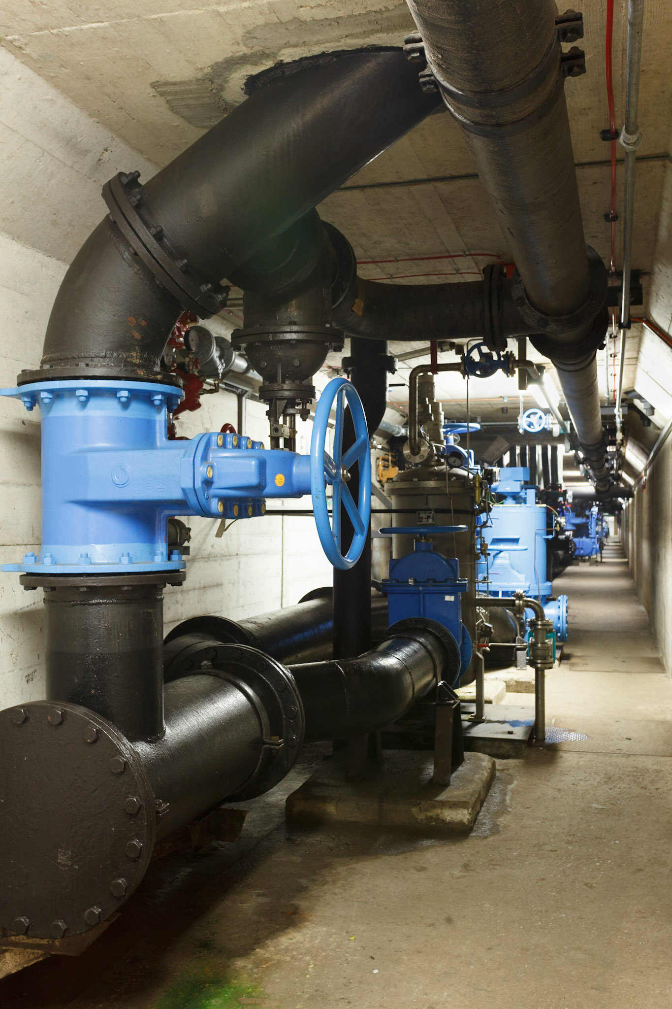 infrastructur for the turbines