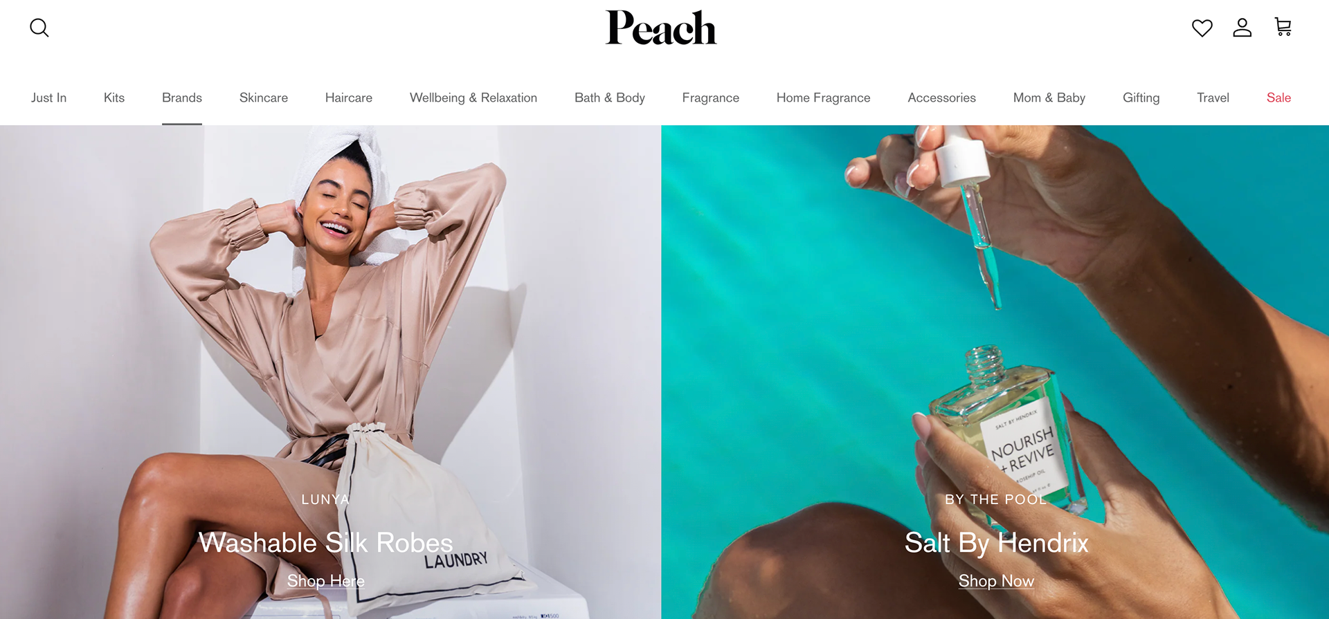 Peach.ae Website Content Creation