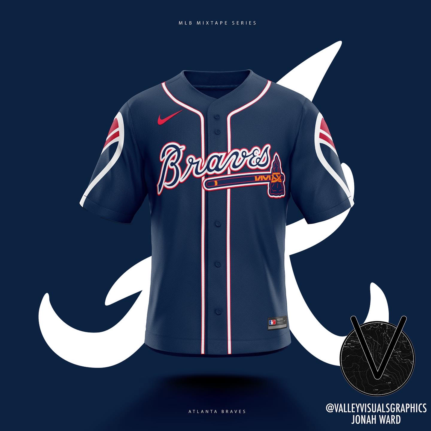Jonah Ward - MLB Mixtape Jersey Concepts