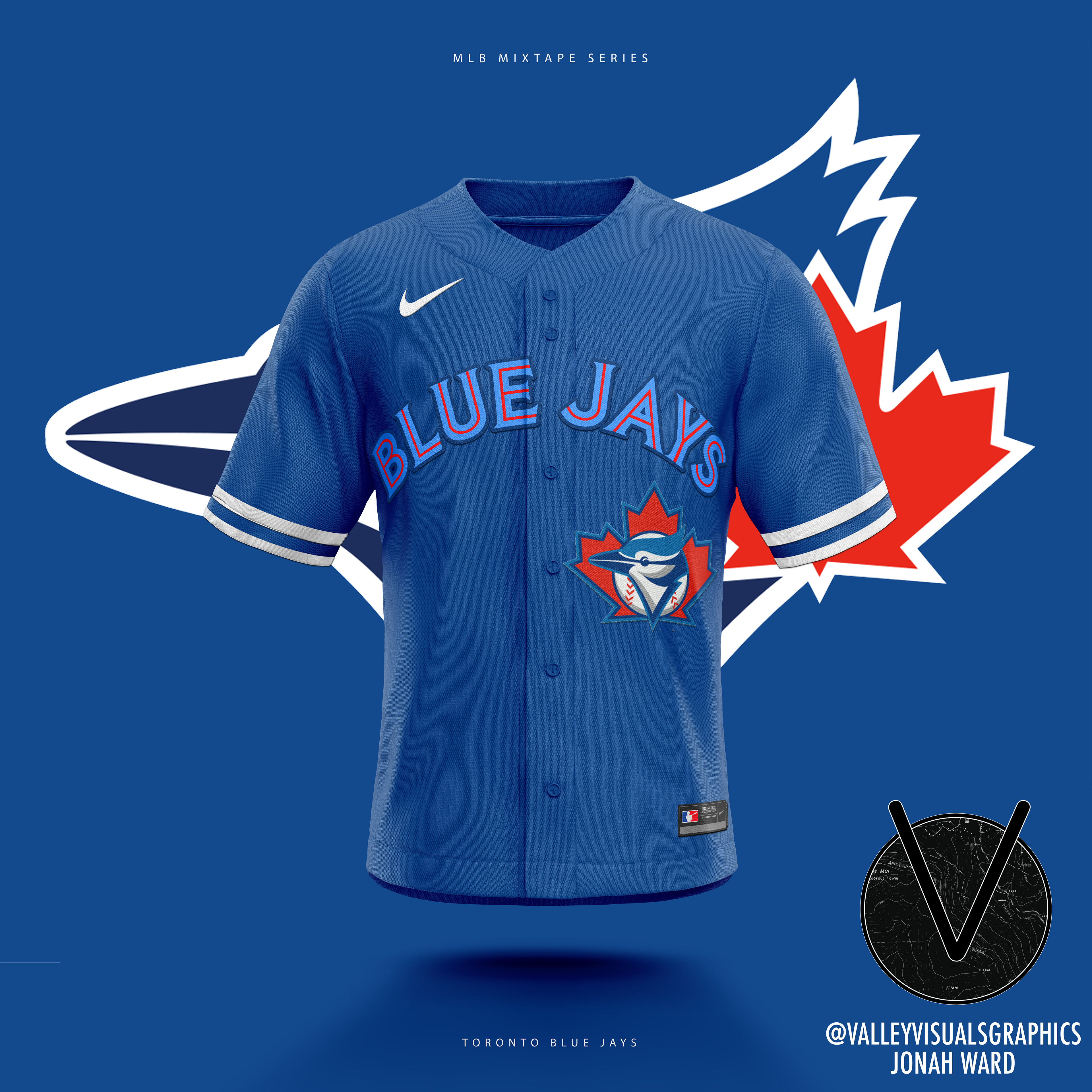 Jonah Ward - MLB Mixtape Jersey Concepts