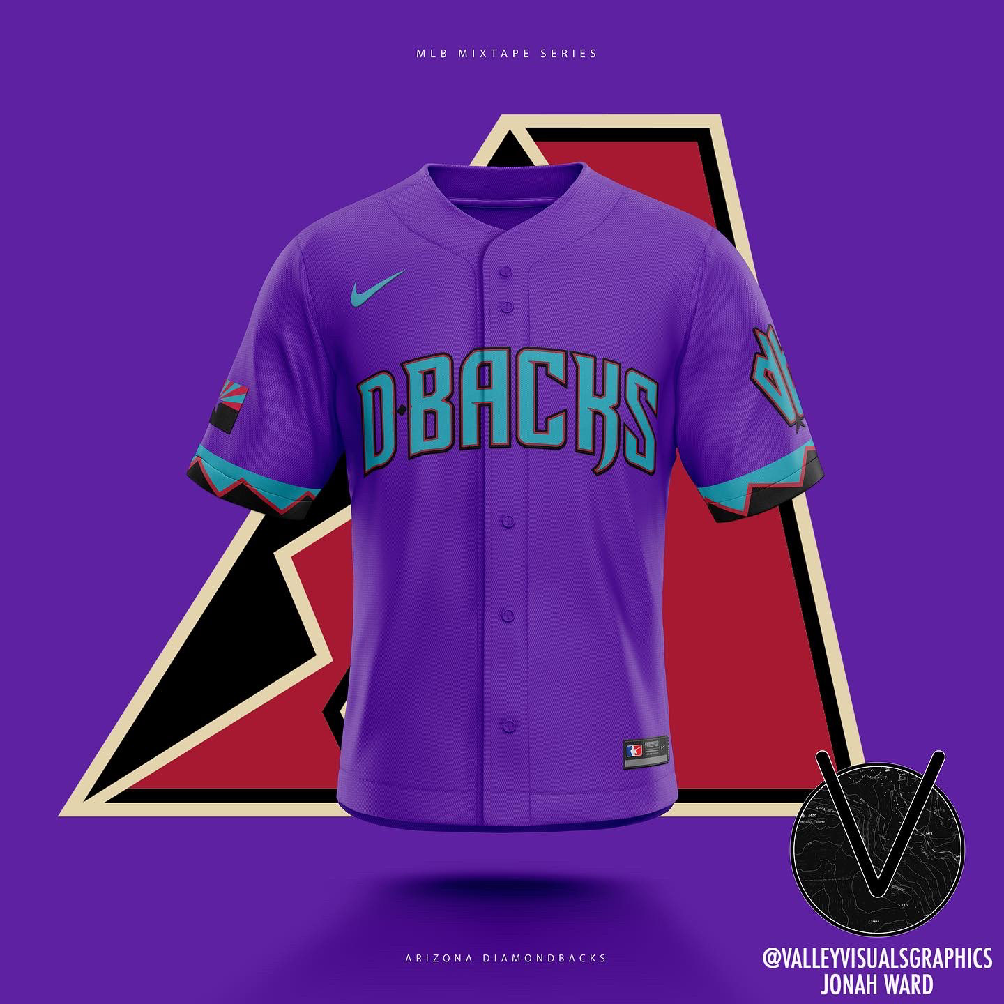 Jonah Ward - MLB Mixtape Jersey Concepts