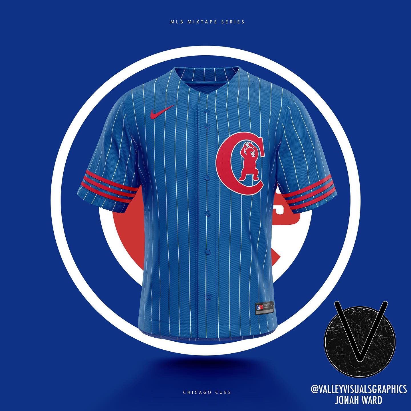 Jonah Ward - MLB Mixtape Jersey Concepts